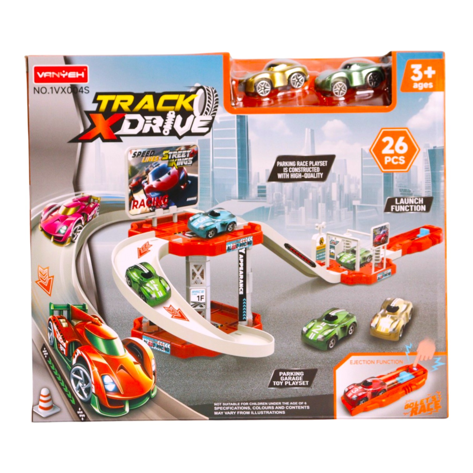 1VX004S PISTA TRACK X DRIVE 26 PIEZAS