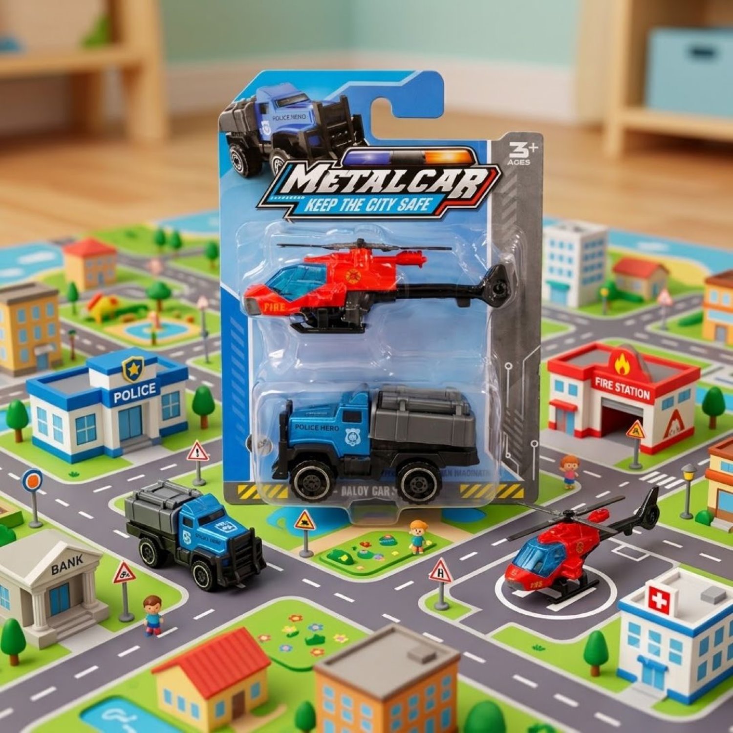 625G-6 VEHICULOS METAL CAR CITY