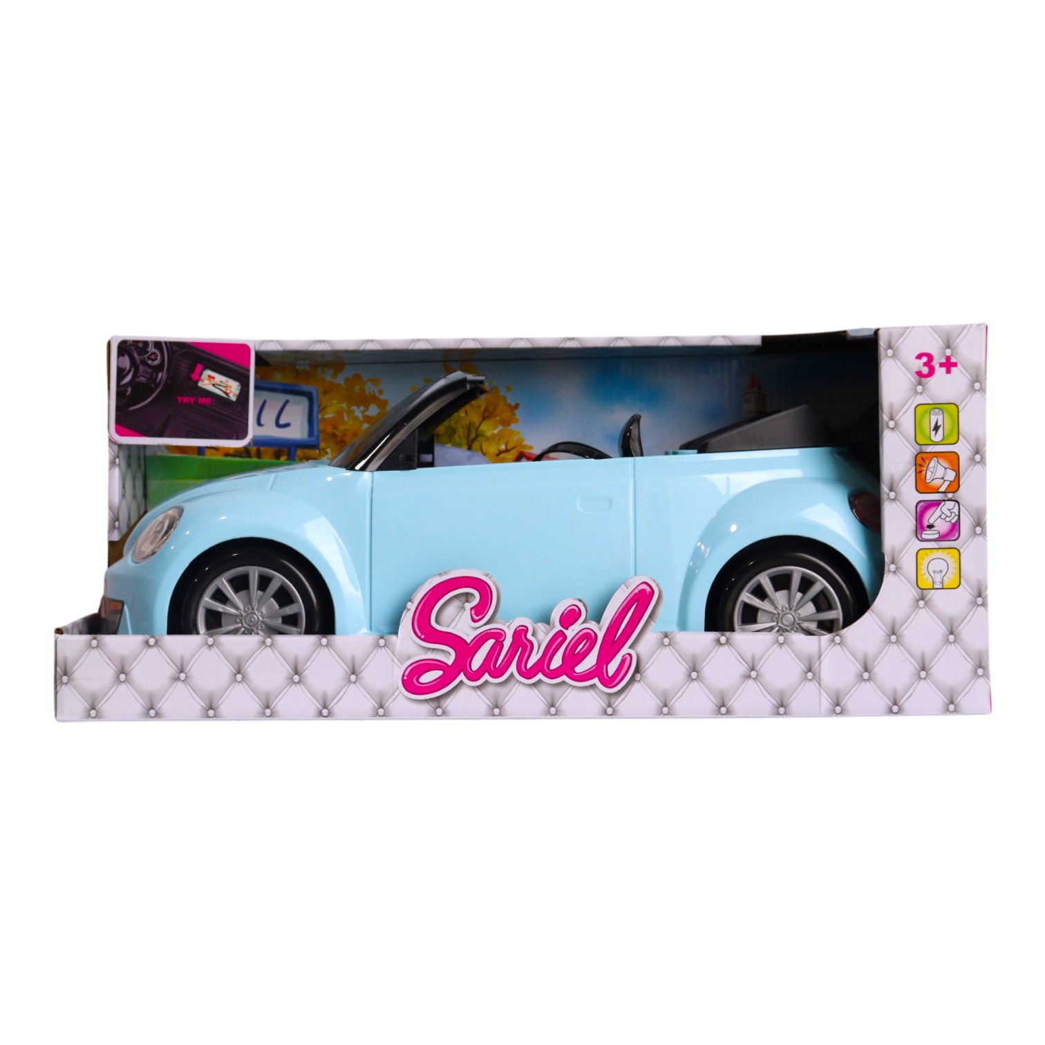 6622-A/6622-B AUTO DEPORTIVO SARIEL C/LUZ Y SONIDO