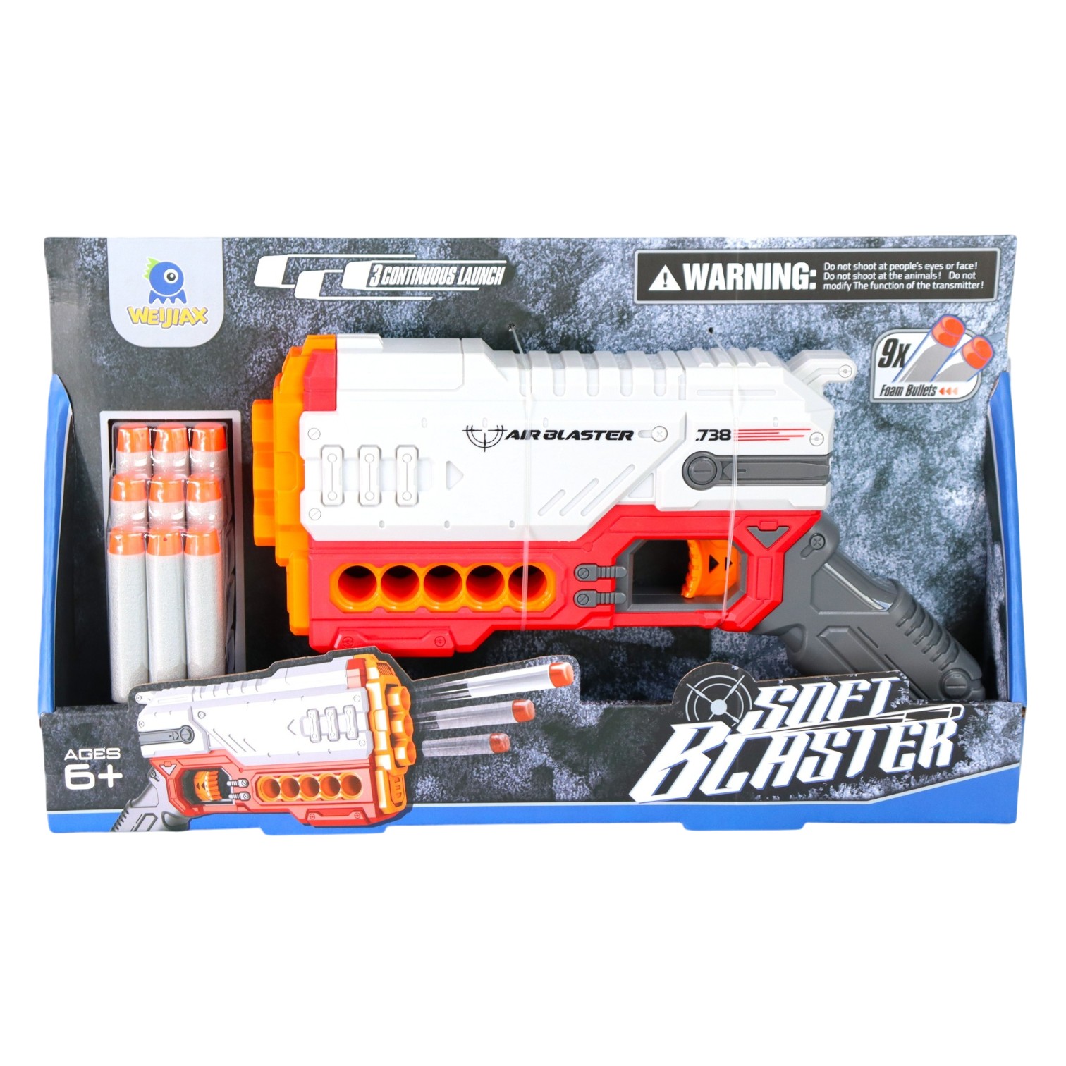 738C LANZADOR DARDOS SOFT BLASTER