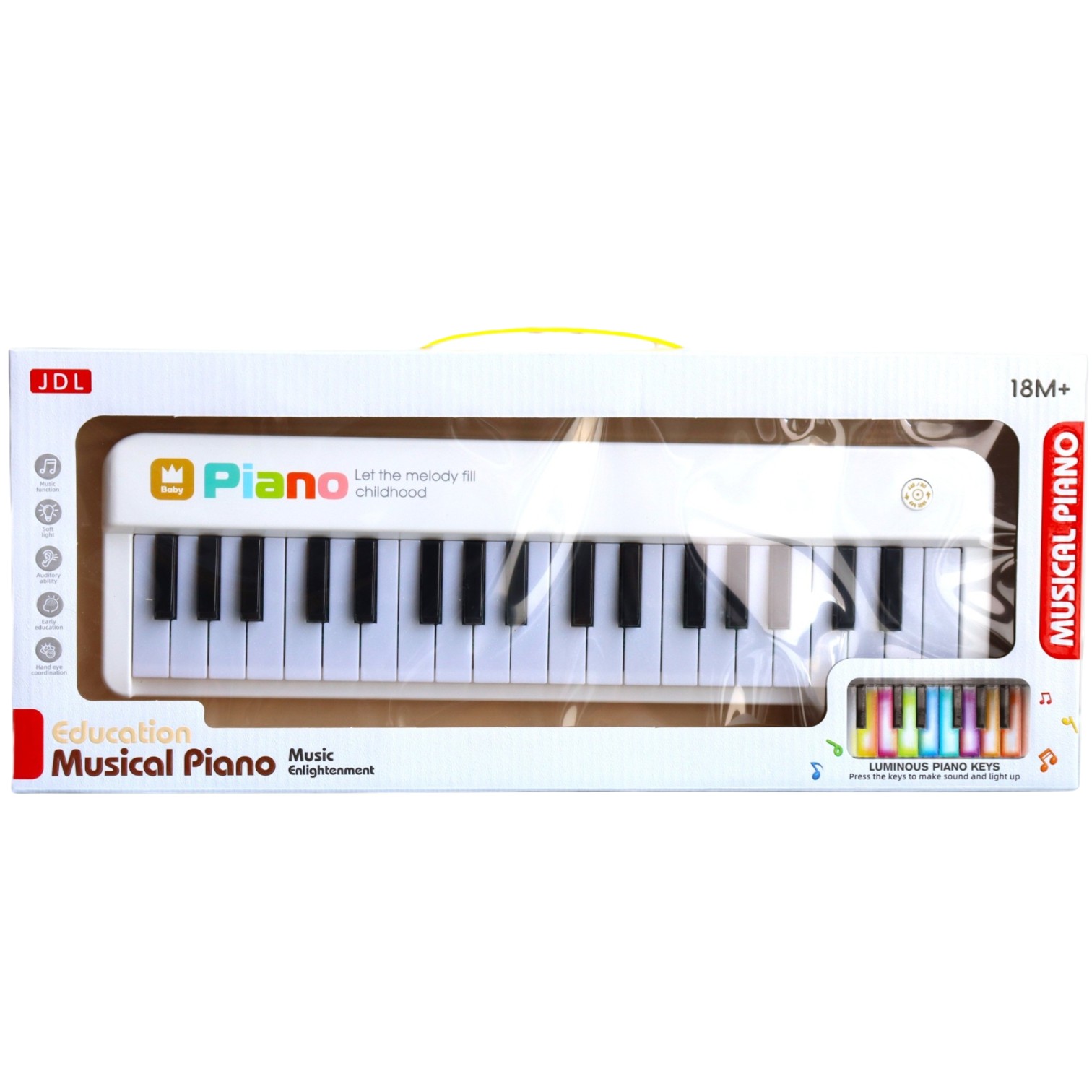 8016B PIANO MUSICAL LUMINOSO MULTIFUNCION