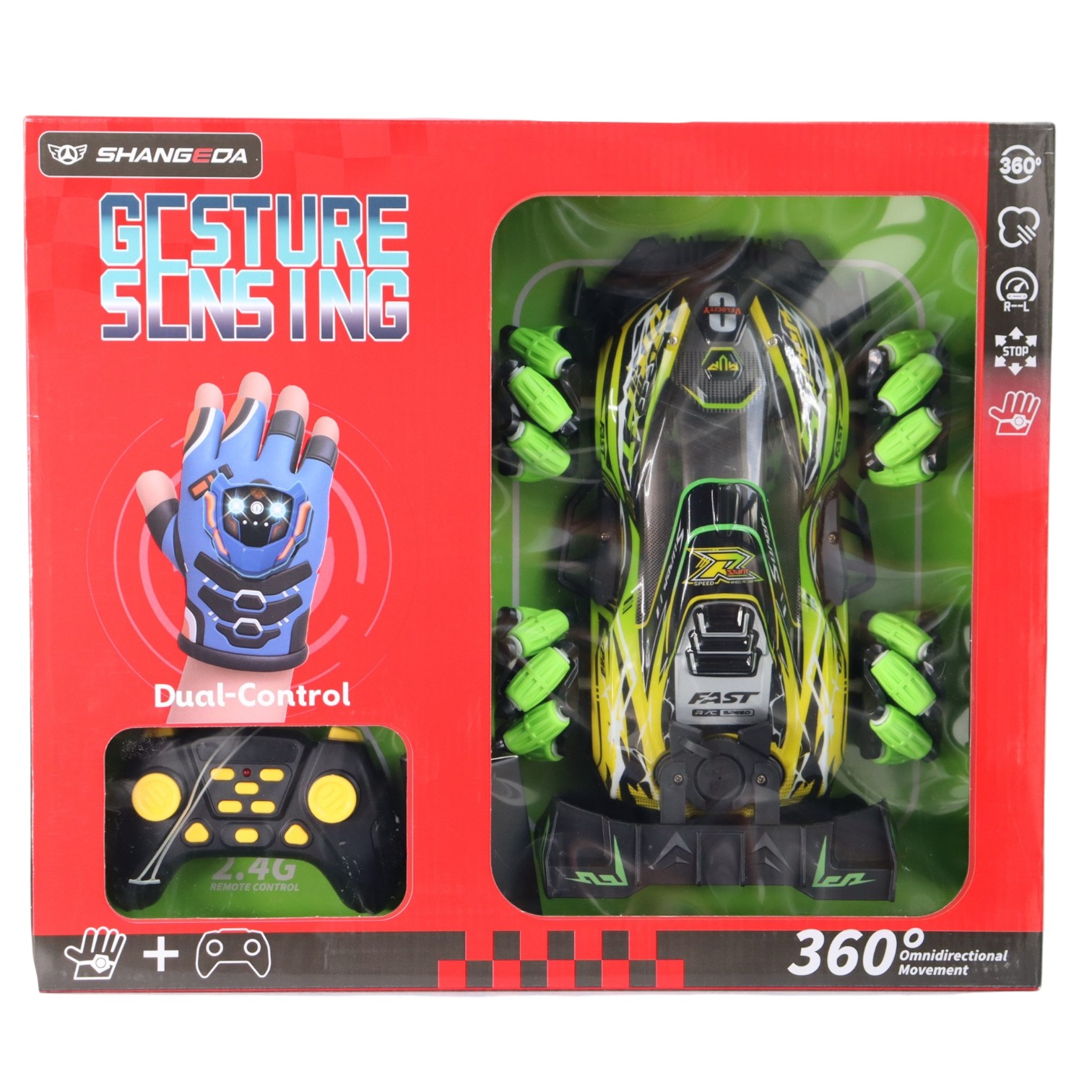 8899A VEHICULO R/C DUAL CONTROL RECARGABLE