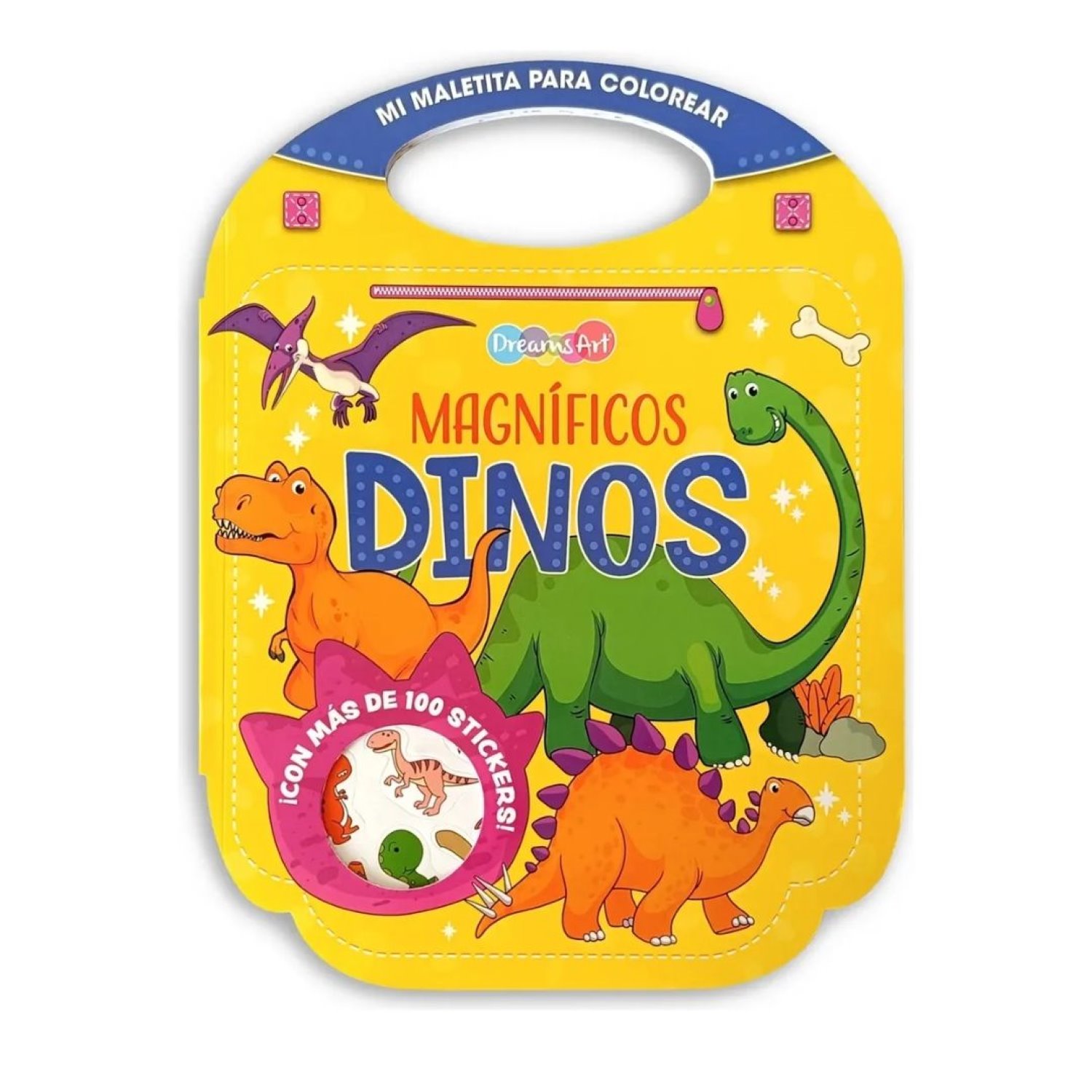 BCDAR3321 MI MALETITA PARA COLOREAR DINOS