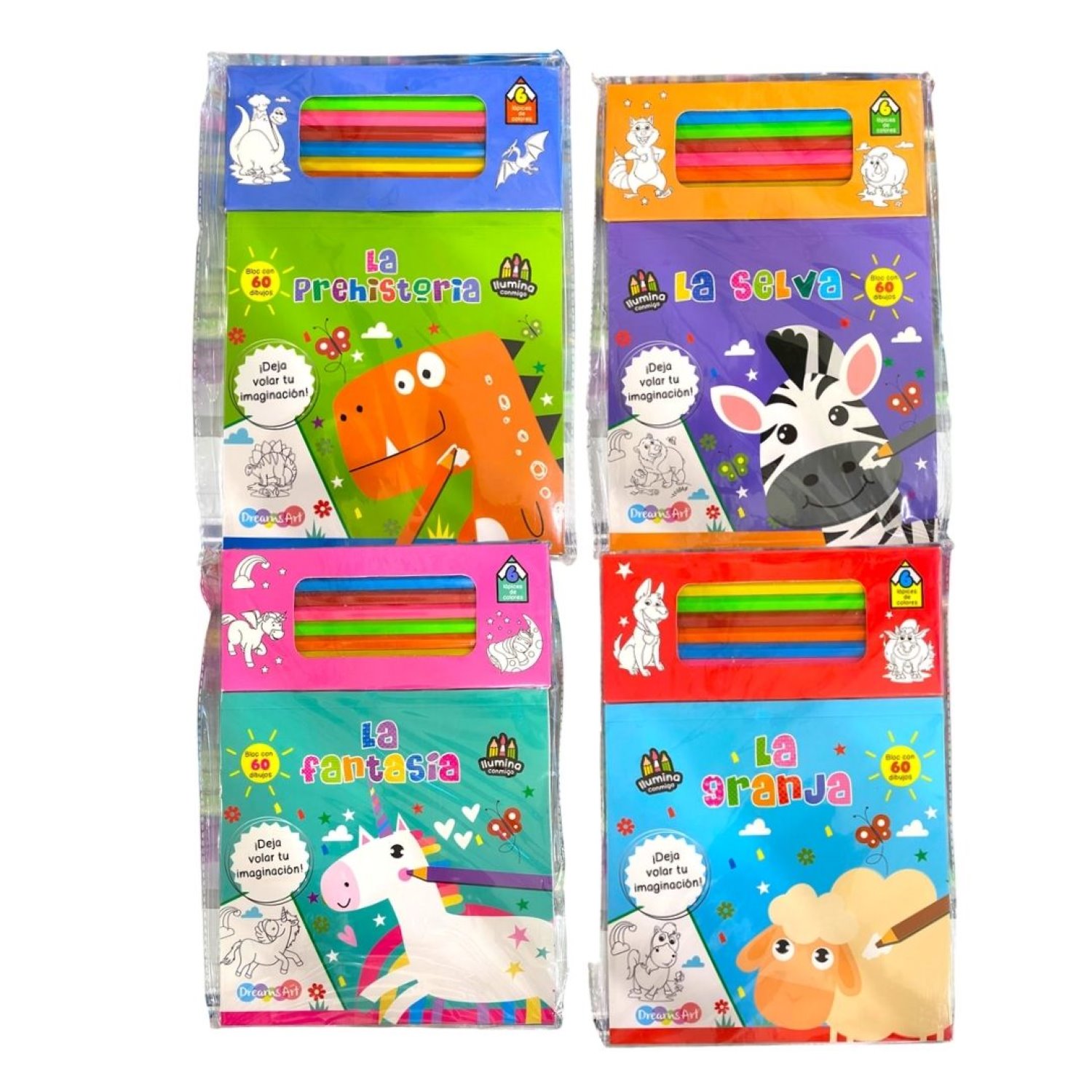 BCDAR3818 LIBRO COLOREAR ILUMINA CONMIGO 120 PAG