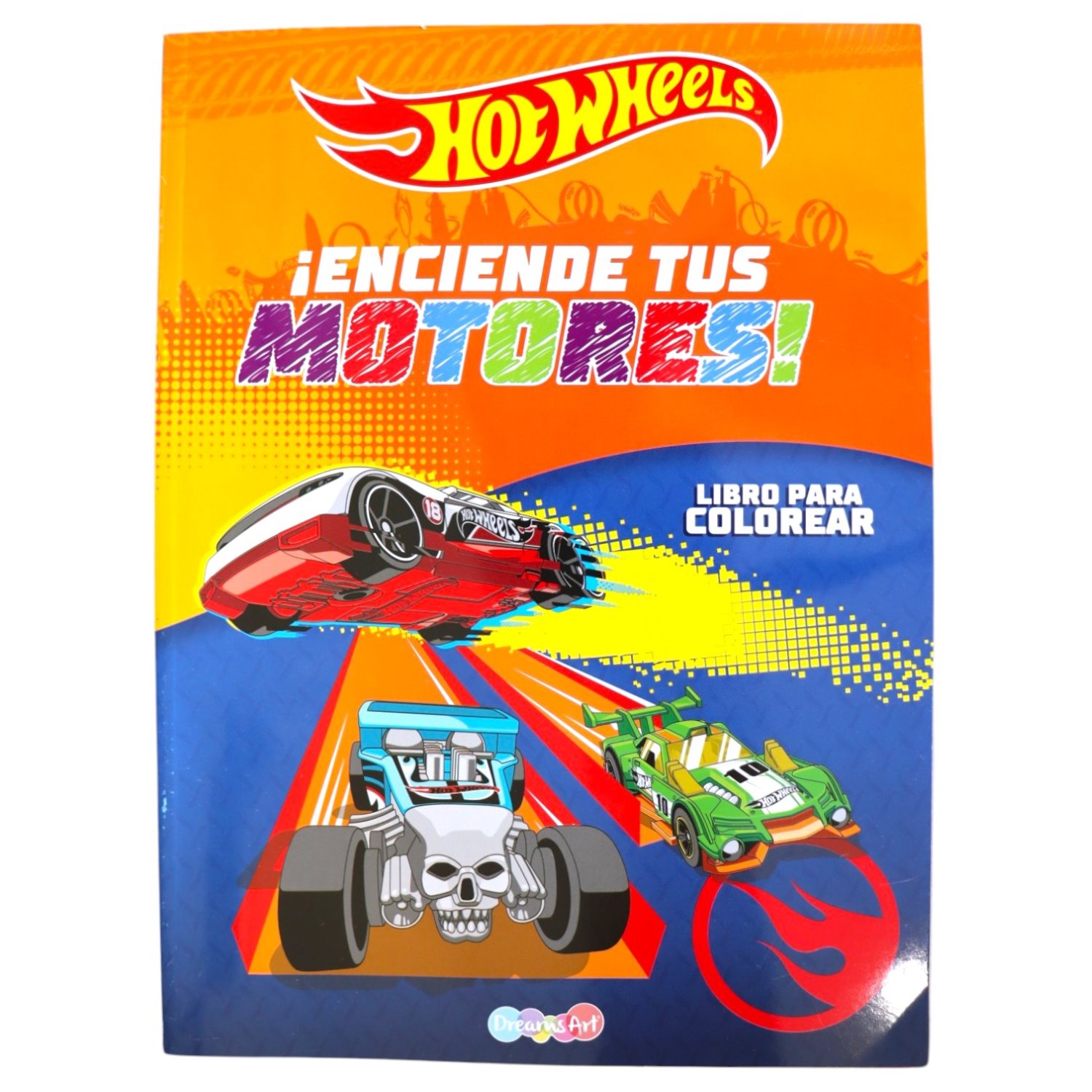 BCFUN3410 LIBRO PARA COLOREAR HOT WHEELS 48 PAGINAS