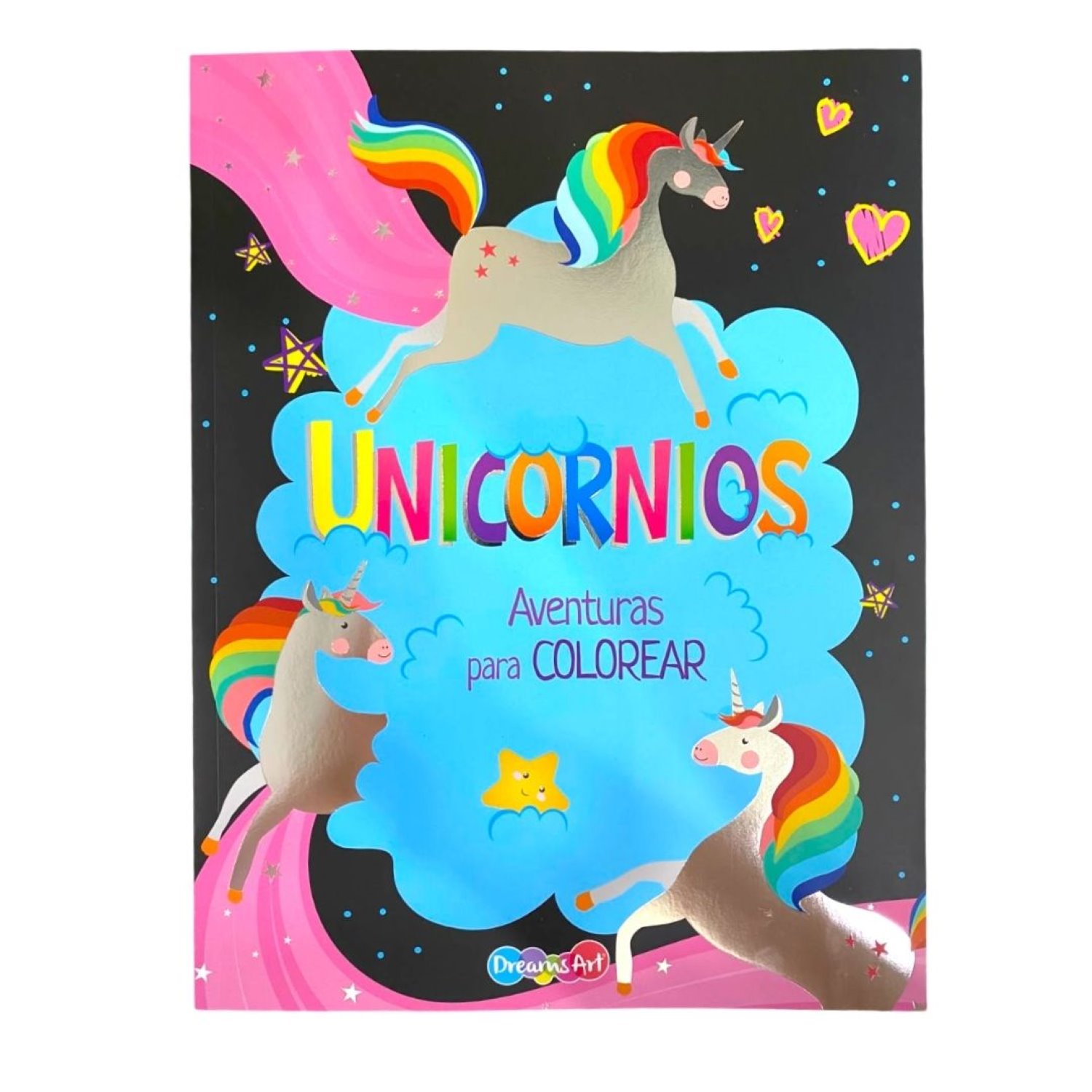 BCMAN2525 LIBRO PARA COLOREAR UNICORNIOS