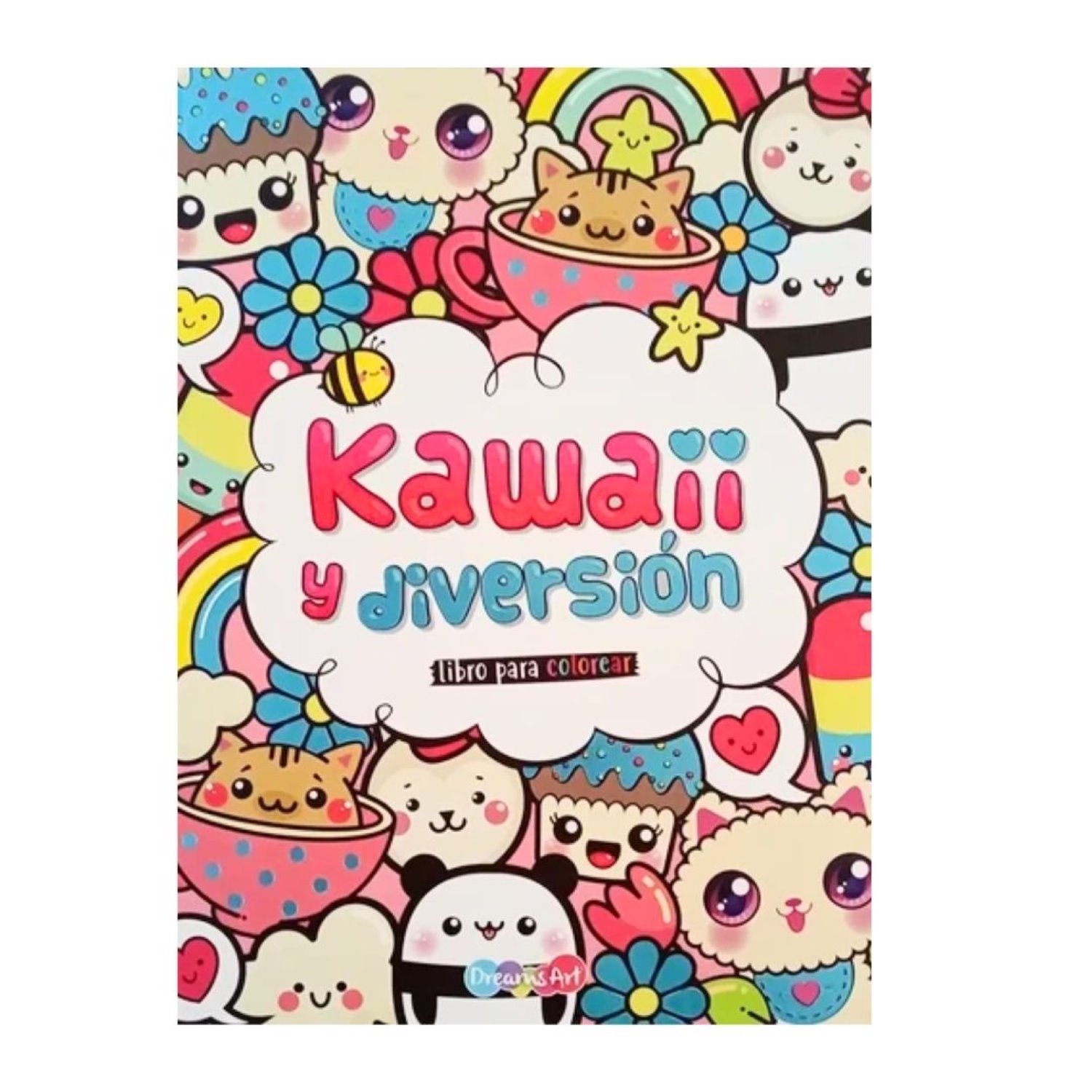 BCMAN2527 LIBRO COLOREAR KAWAII 64 PAG