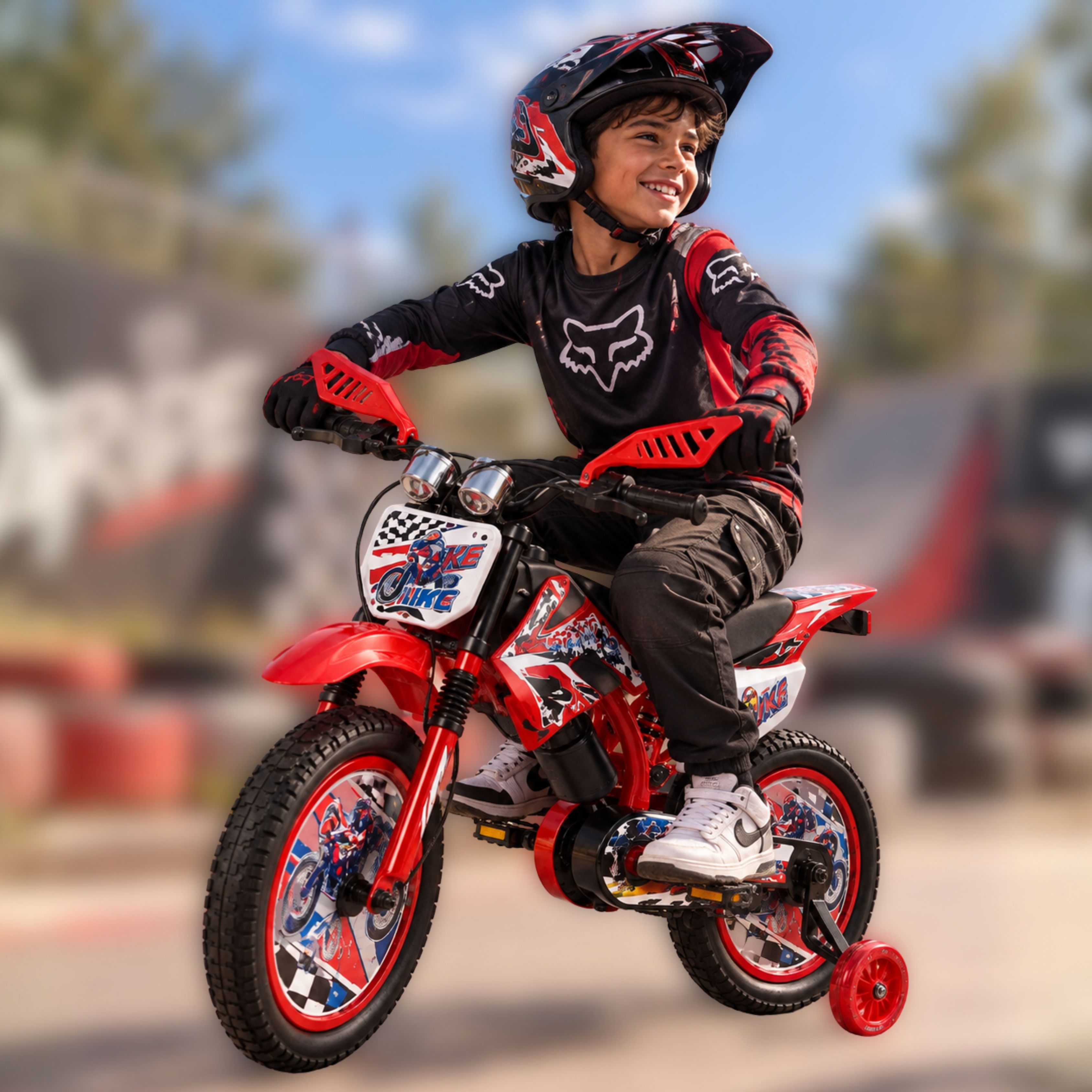 M514-16 BICICLETA MOTO RODADO 16