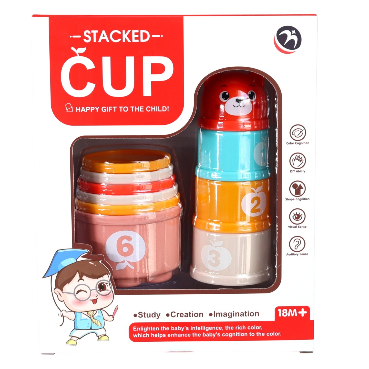 BM7910 JUEGO DE TAZAS APILABLES