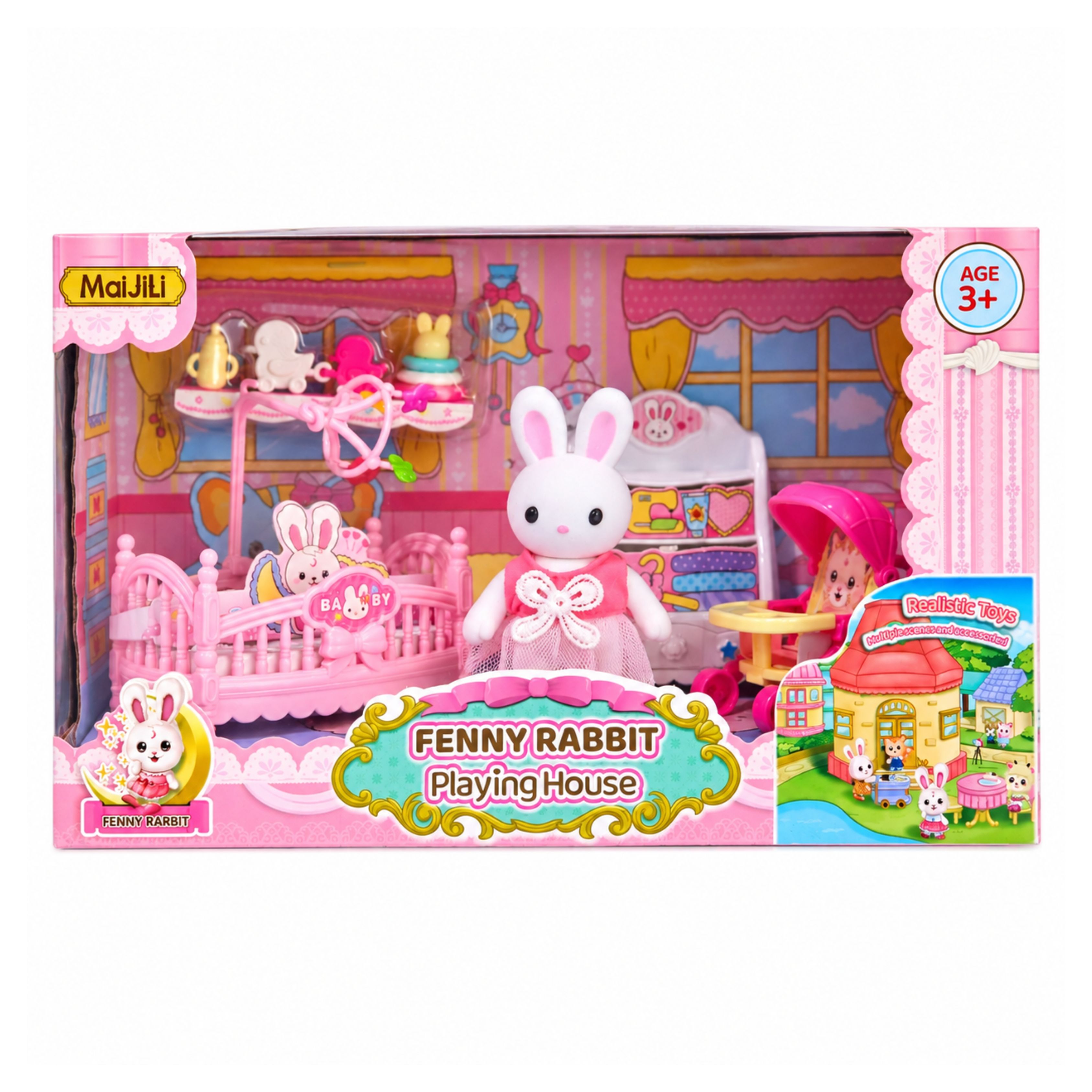 CP-6472C-3 SET DREAMY FENNY BABY ROOM