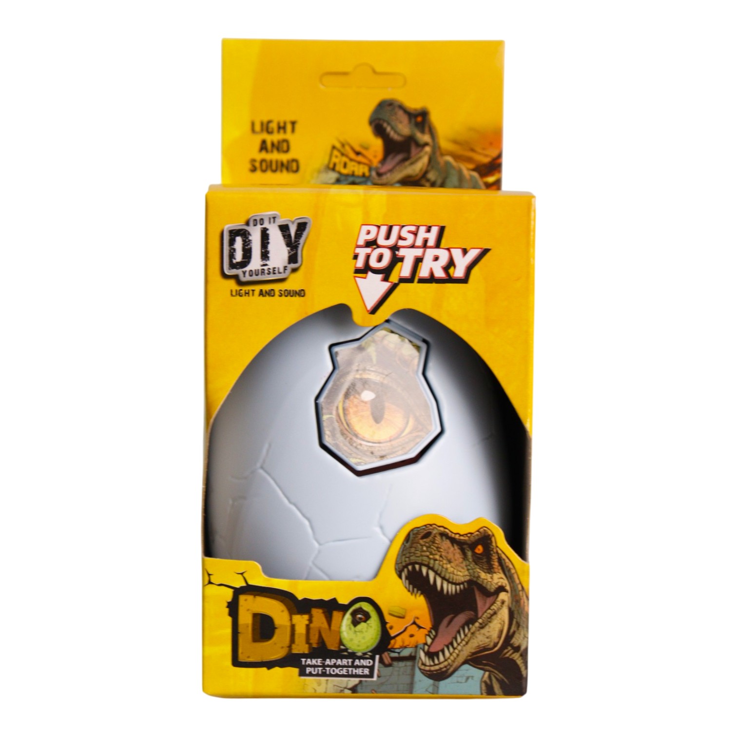 24601 DINOSAURIO ARMABLE LUZ Y SONIDO