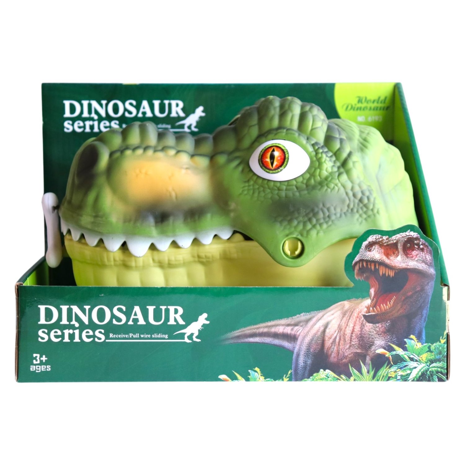 6193 CABEZA DINO CON ACCESORIOS
