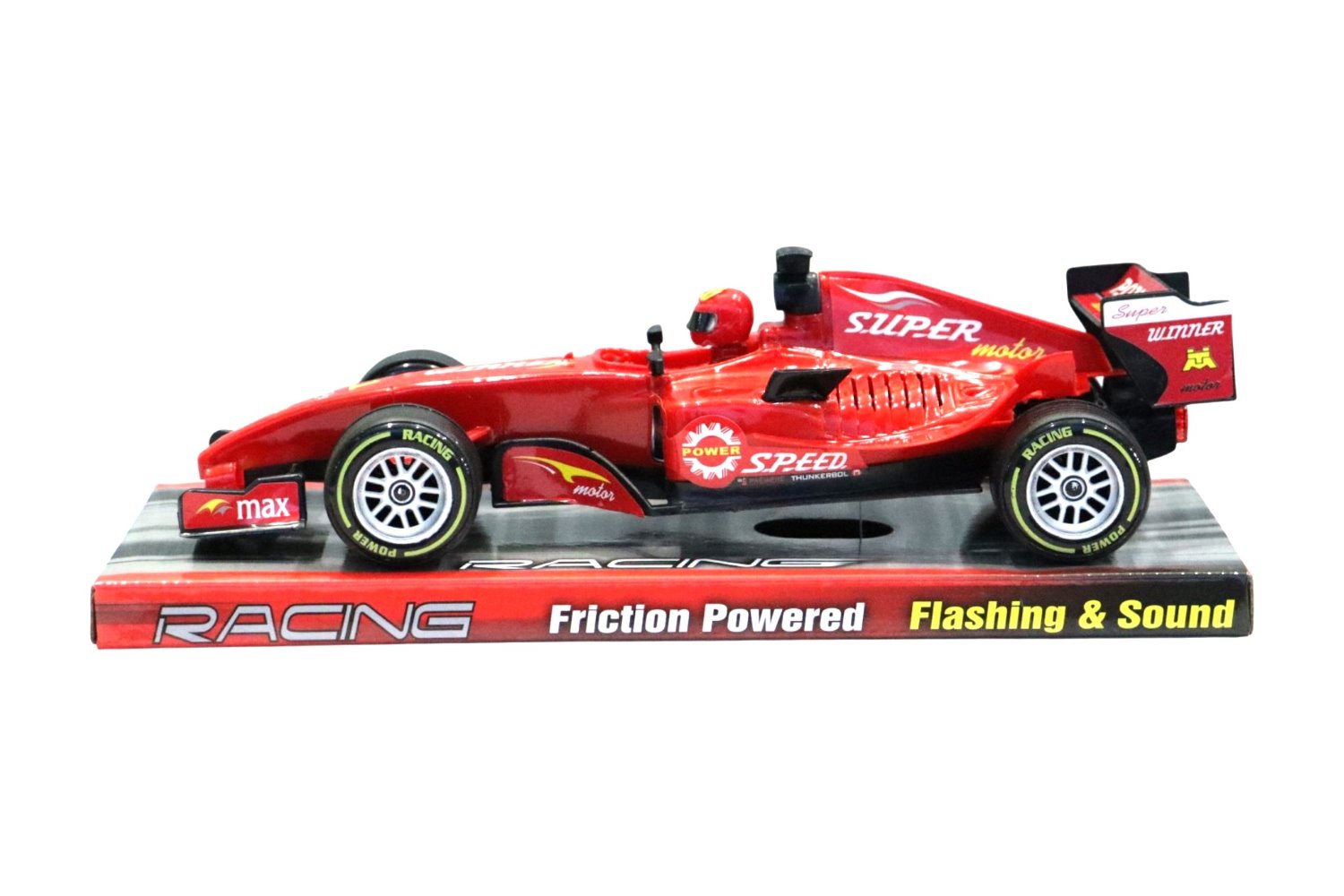FA63 VEHICULO FORMULA 1 CON SONIDO 27 CM