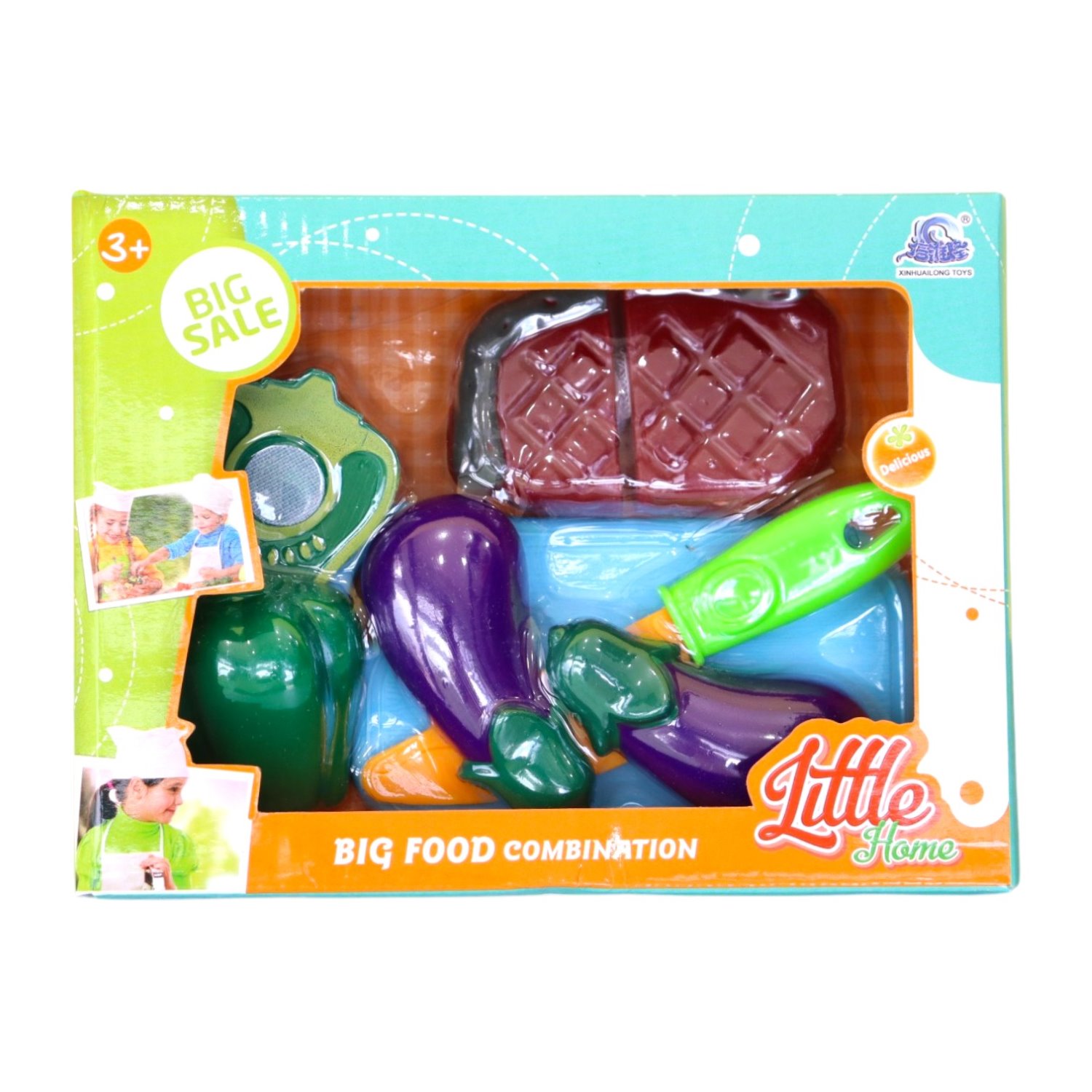 HJ-9085-4 JUEGO DE ALIMENTOS PARA CORTAR