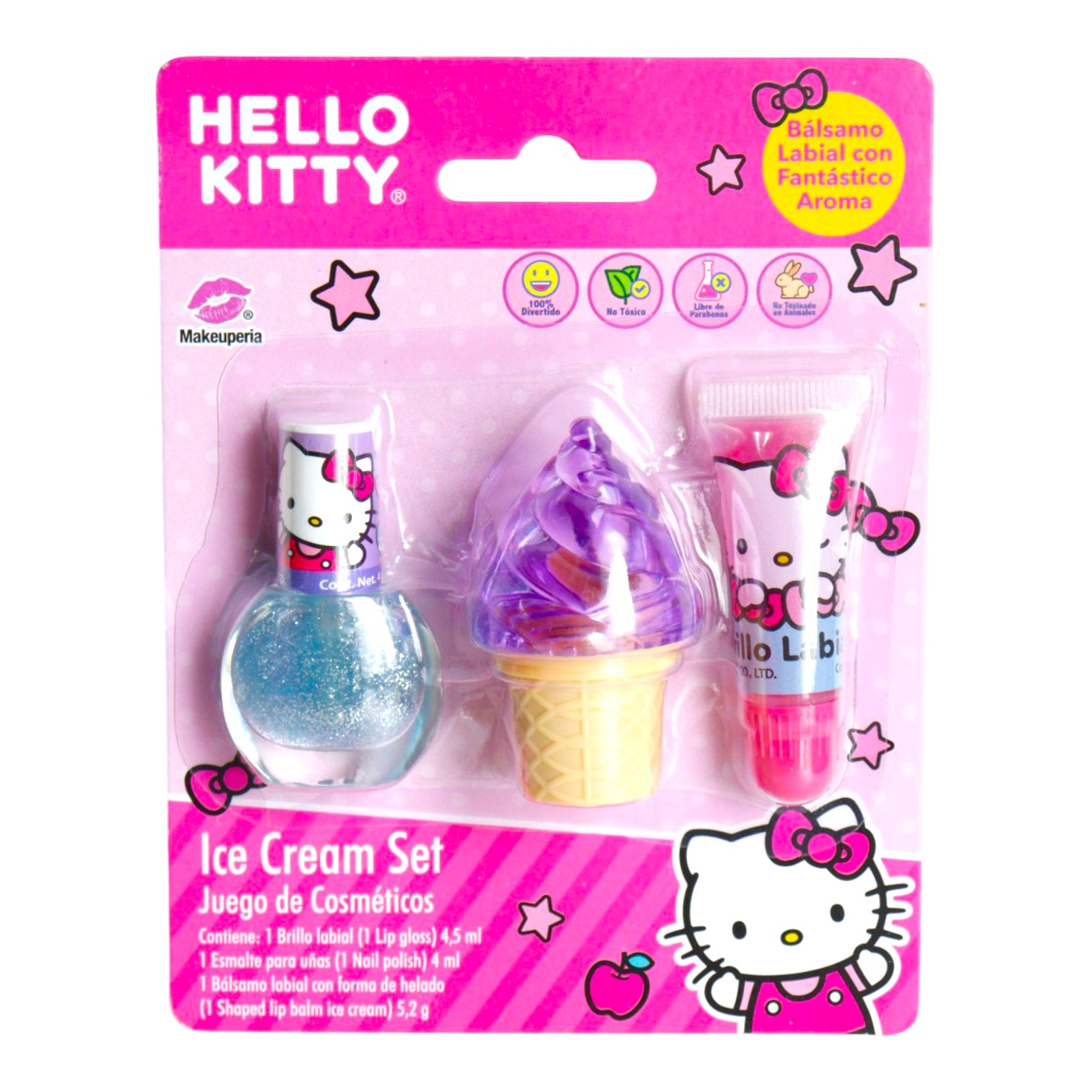 HK4ICS260100 ICE CREAM SET KITTY 3 PZ