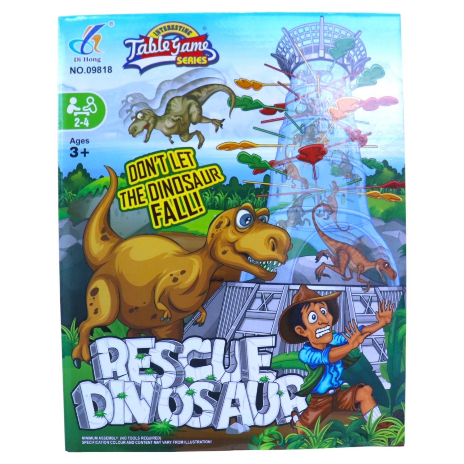 09818 JUEGO RESCATE DINOS