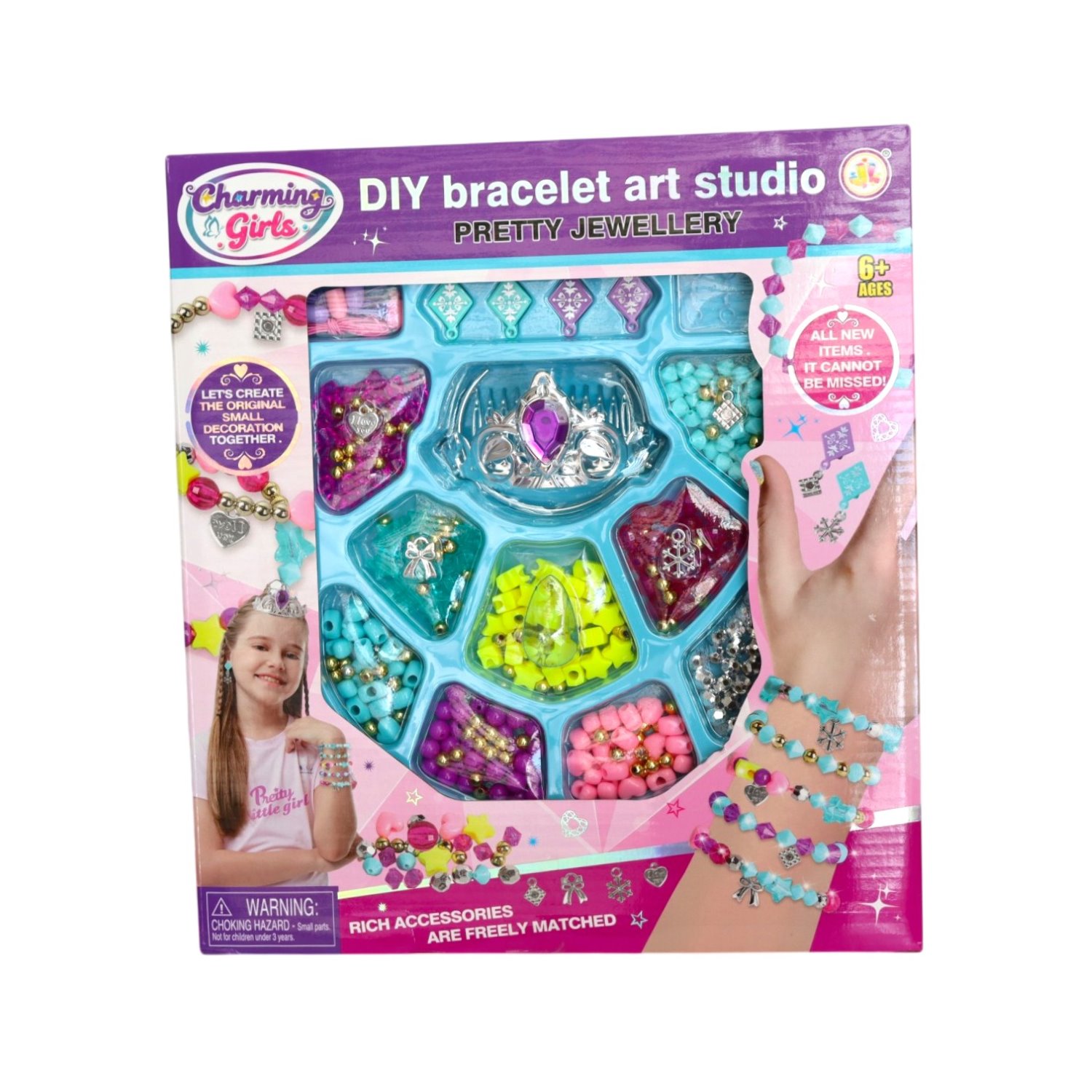 868-150 JUEGO JOYERIA CHARMING GIRLS