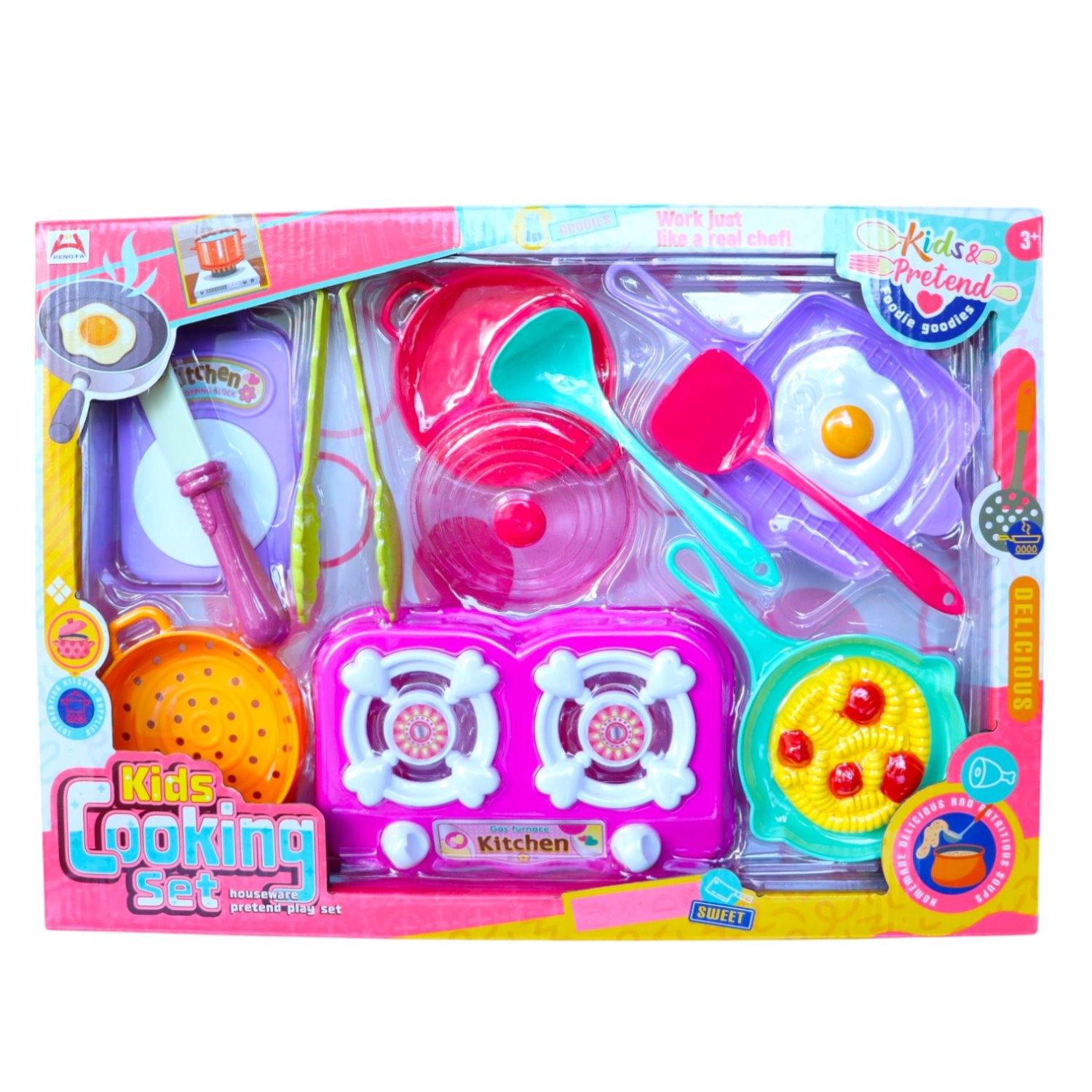7675-2 KIDS COOKING SET