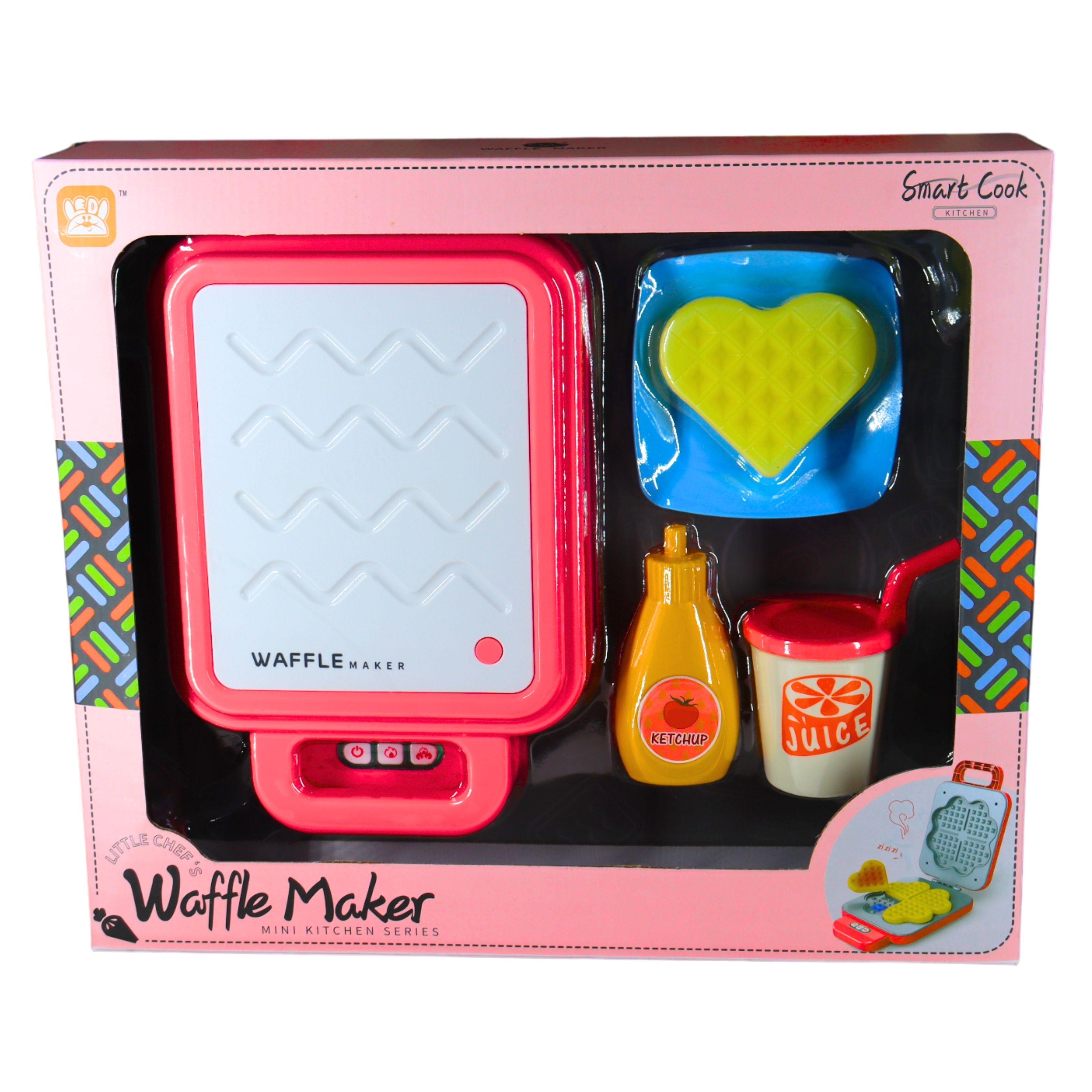 LD-662A WAFFLERA MAGICA CON LUZ Y SONIDO OFERTA