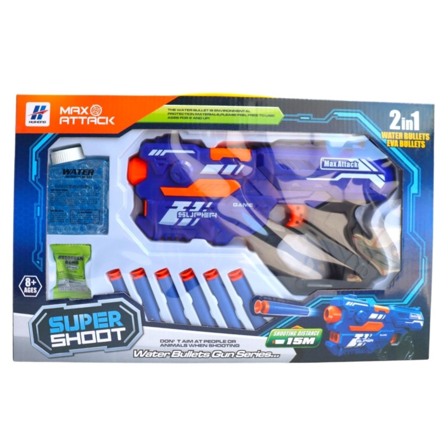 9002-2 LANZADOR BULLETS 2 EN 1