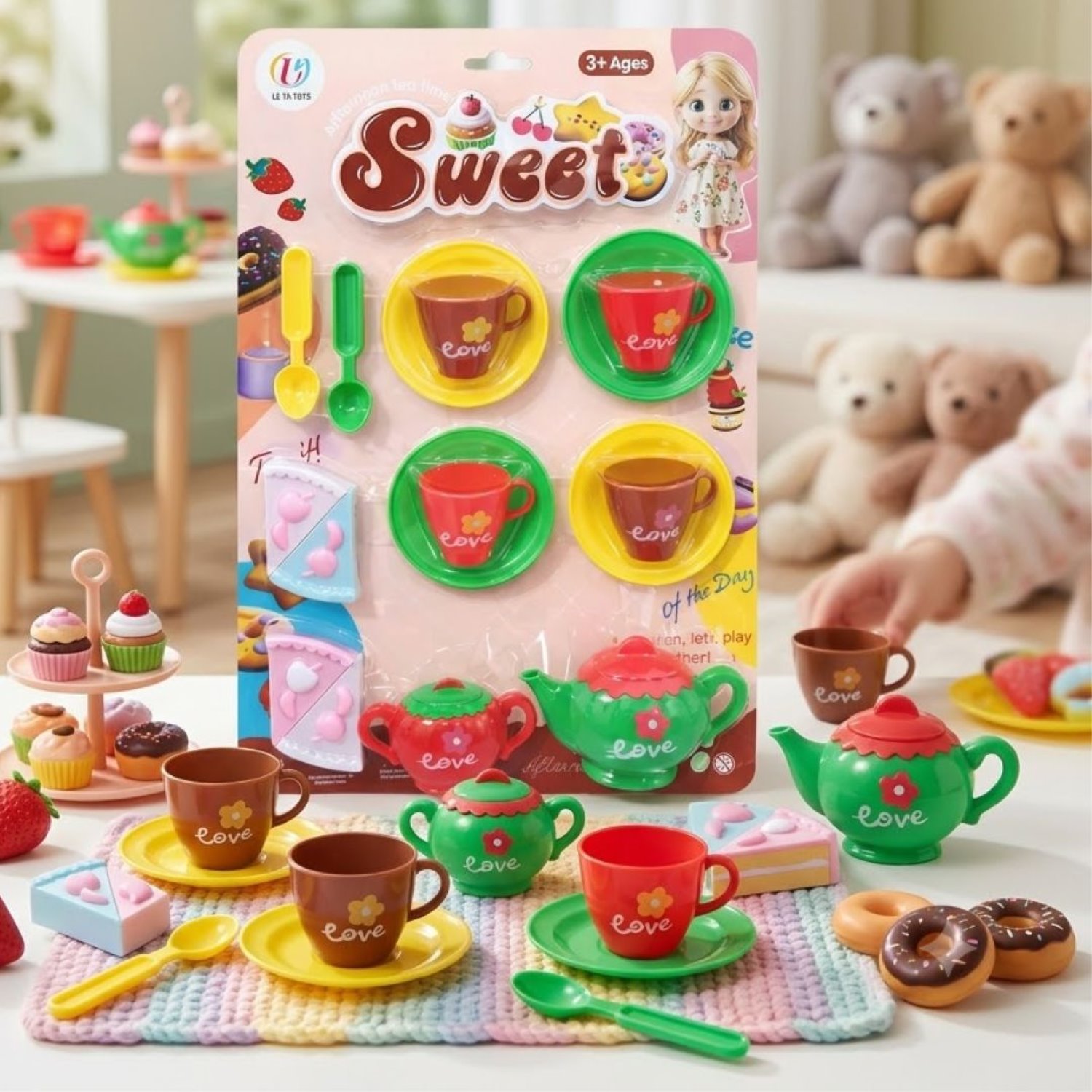 LY-4056 JUEGO DE TE SWEET