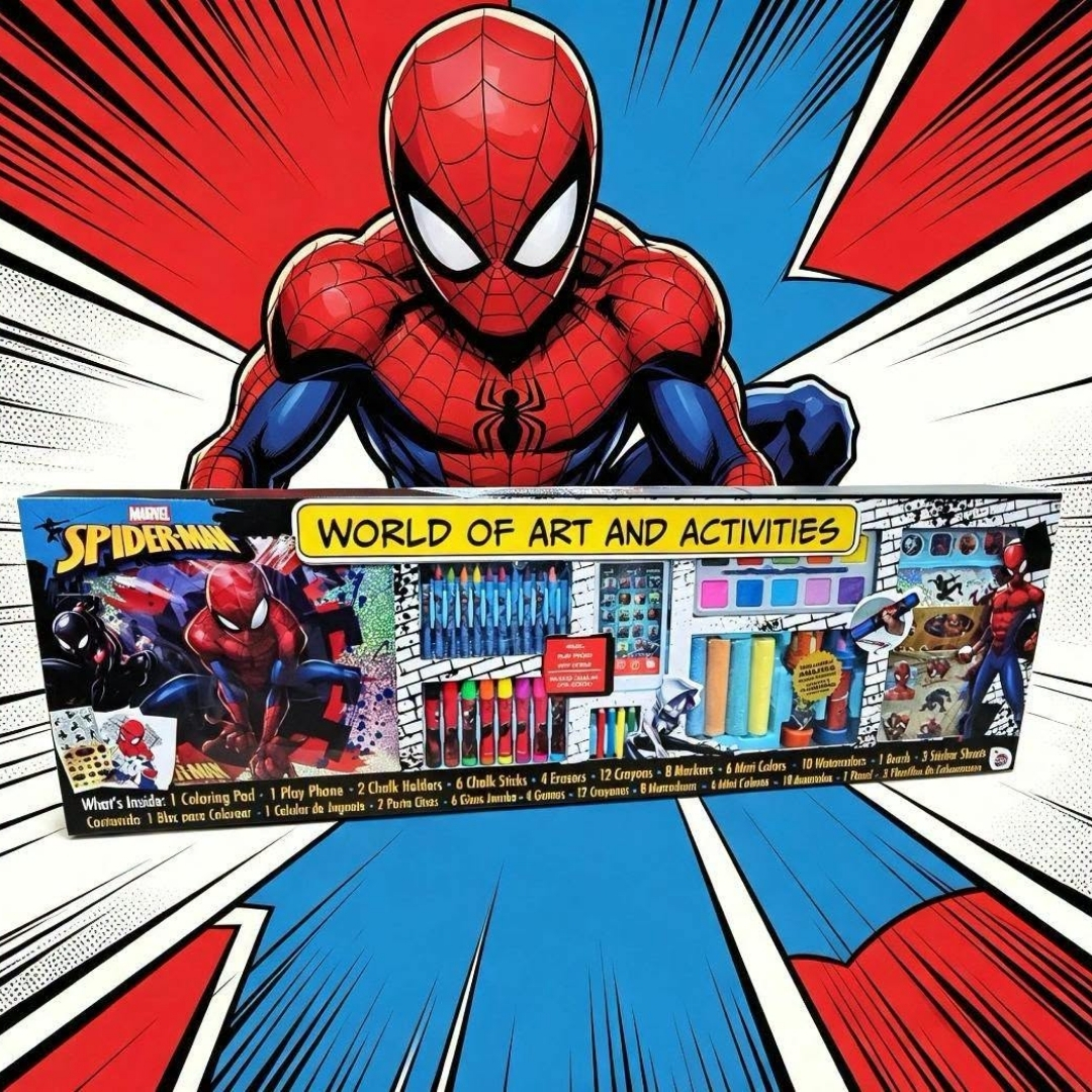 MAA105SP MUNDO DE ARTE Y ACTIVIDADES SPIDERMAN