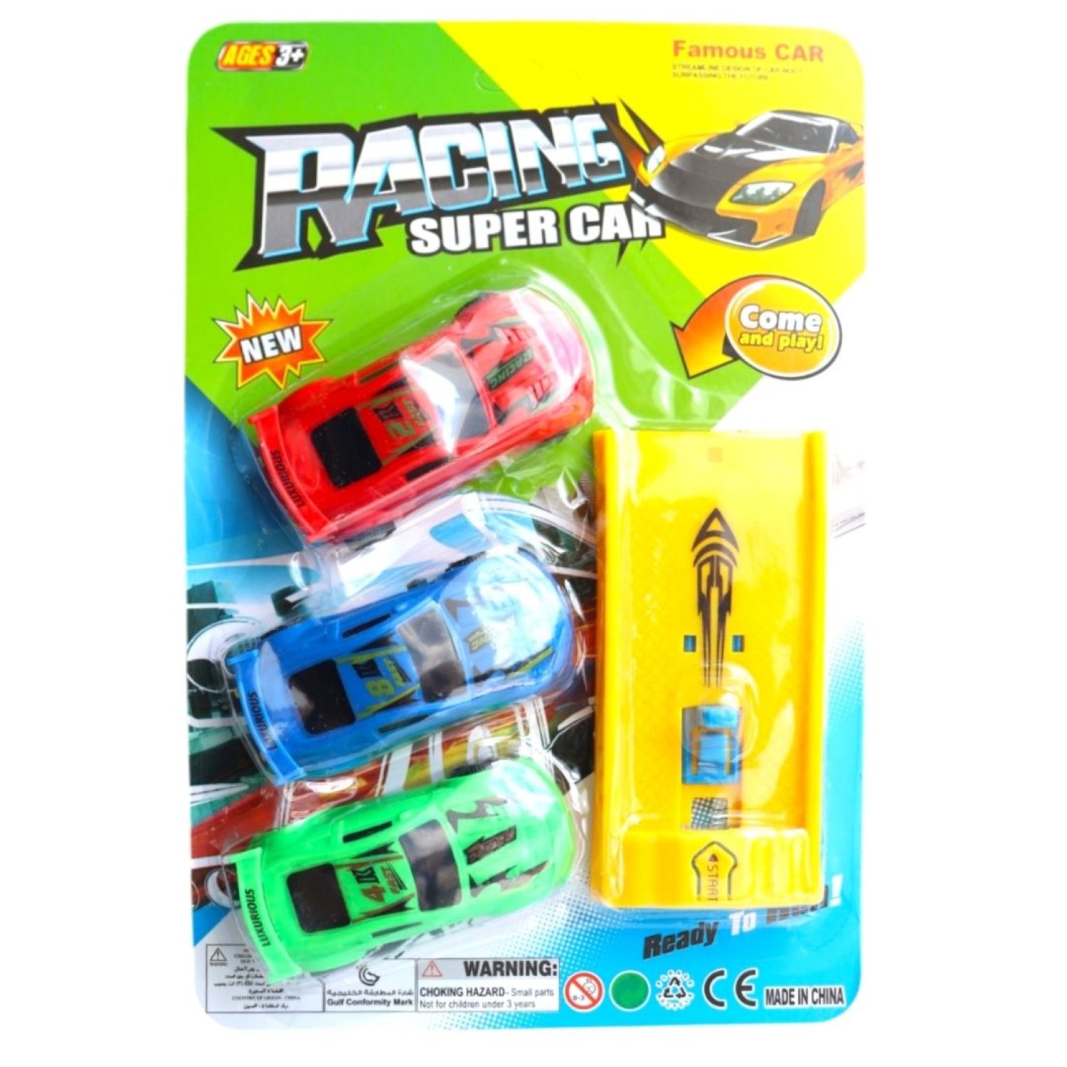 MD2415 VEHICULOS CON LANZADOR RACING