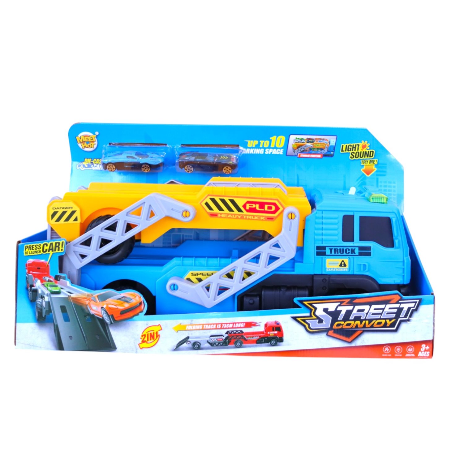 HM-637 TRAILER 2 EN 1 LANZA VEHICULOS