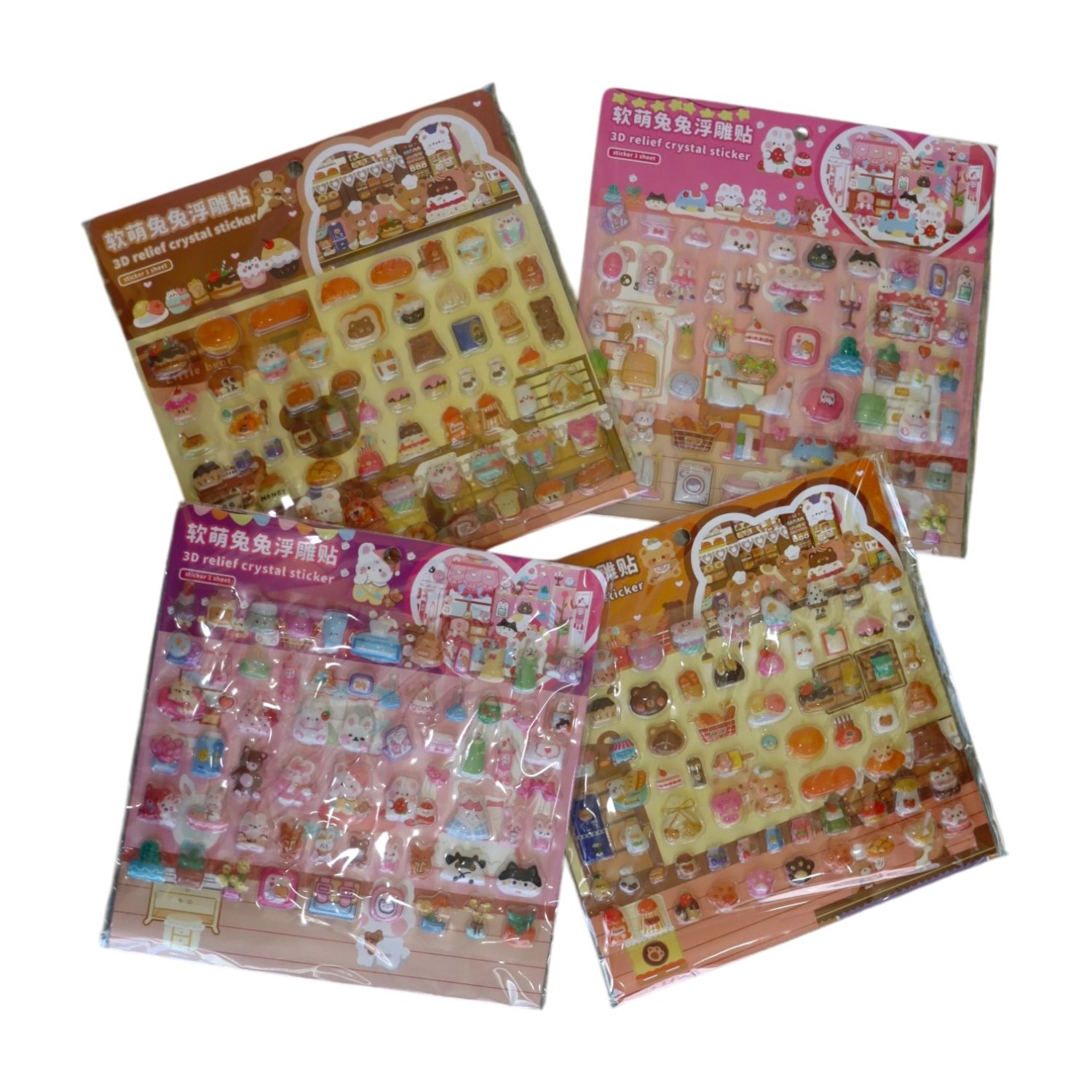 MTY263346 ESCENARIO CON STICKERS 3D