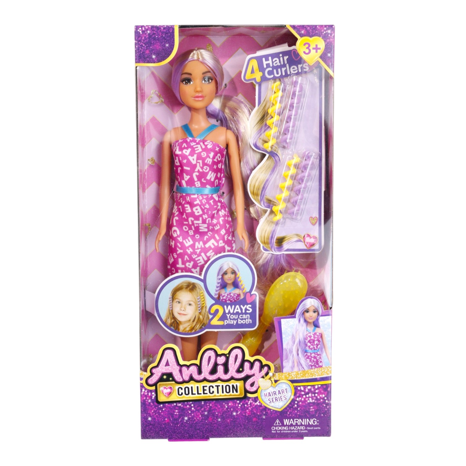 616015 MUÑECA ANLILY RIZOS DIVERTIDOS