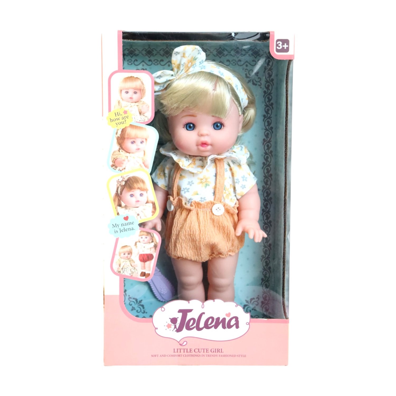 68001-2 MUÑECA JELENA LITTLE CUTE GIRL