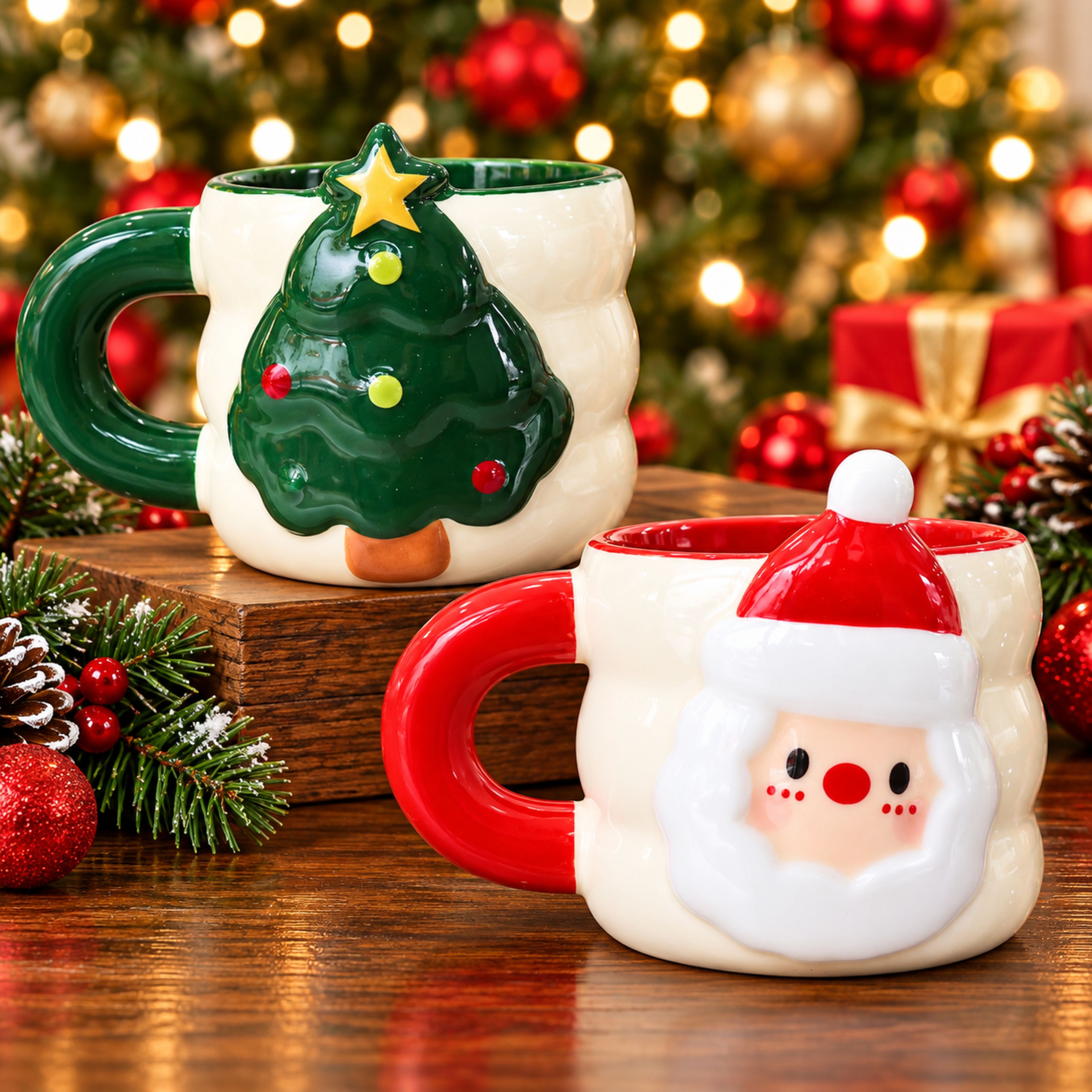 MTR244067 TAZA NAVIDEÑA PROMOCION
