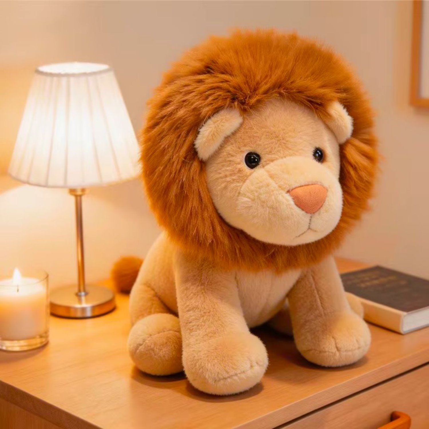 MTY51654 PELUCHE LEON PELUDIN