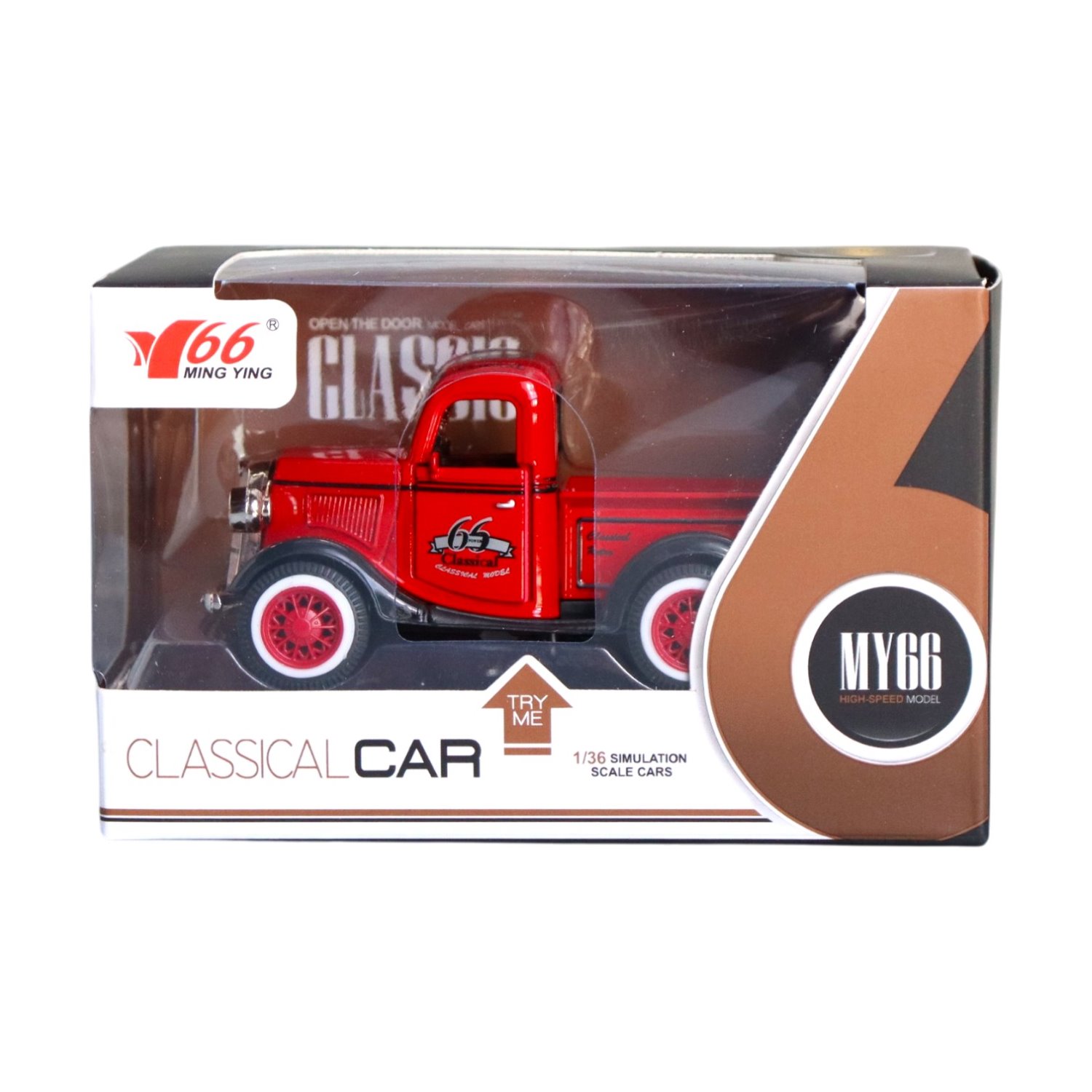 MY66-Q1273 CAMIONETA CLASICAL C/LUZ Y SONIDO