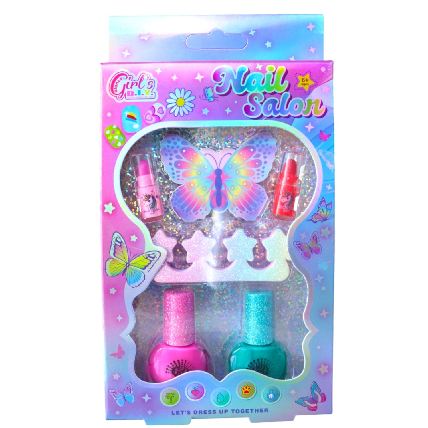 778-6 NAIL SALON 6 PIEZAS