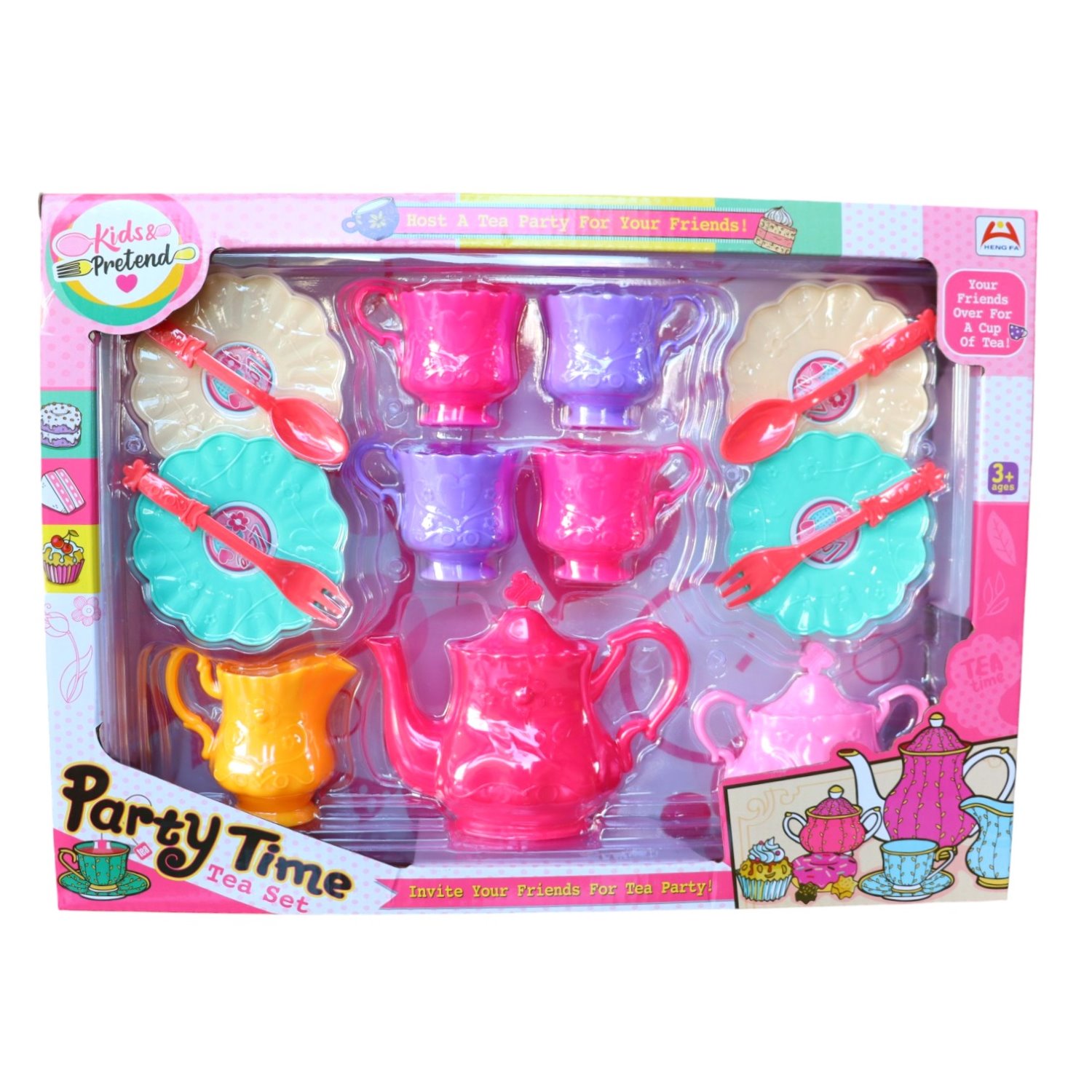 7666-7 PARTY TIME SET DE TE