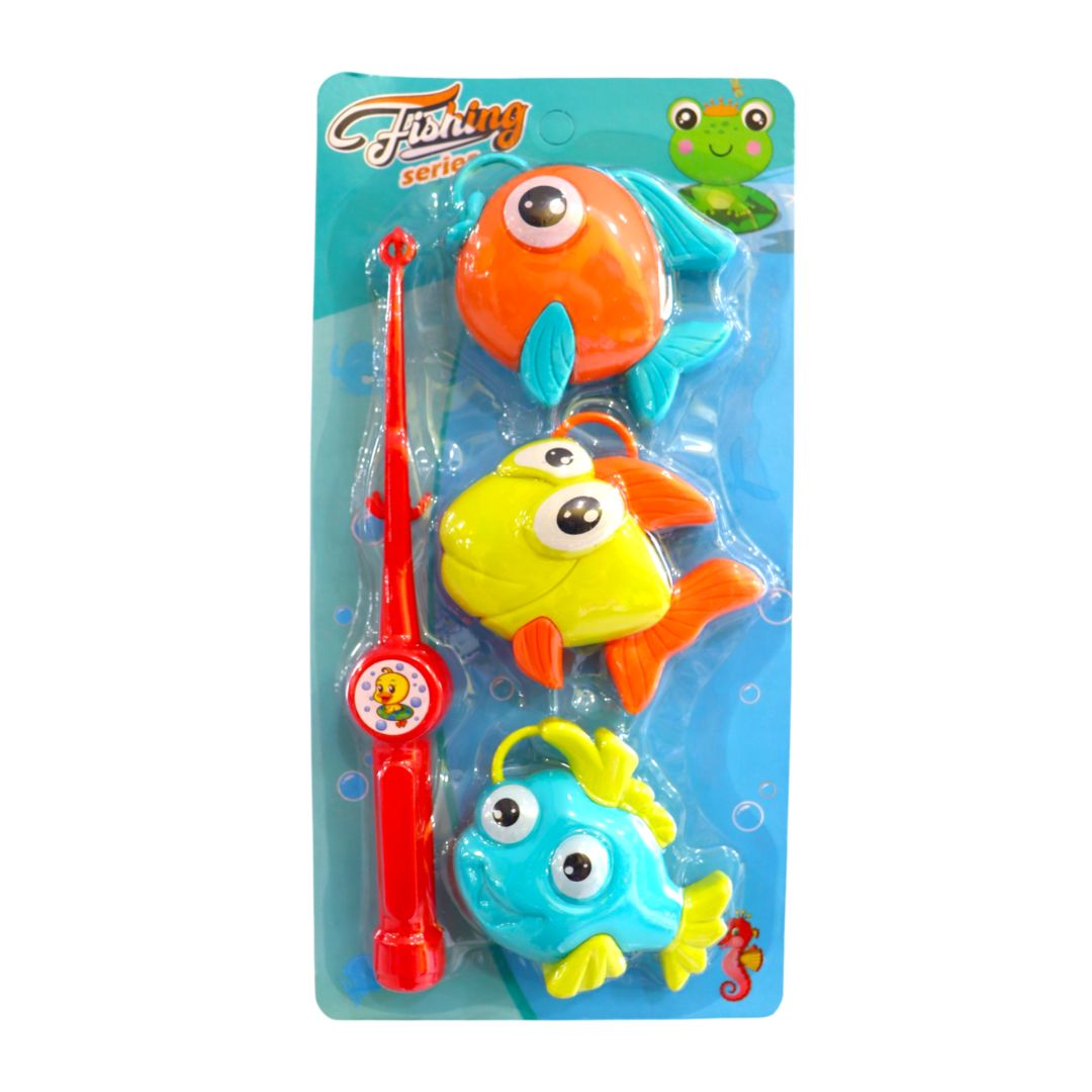 QF341C/D JUEGO DE PESCA 4 PZ
