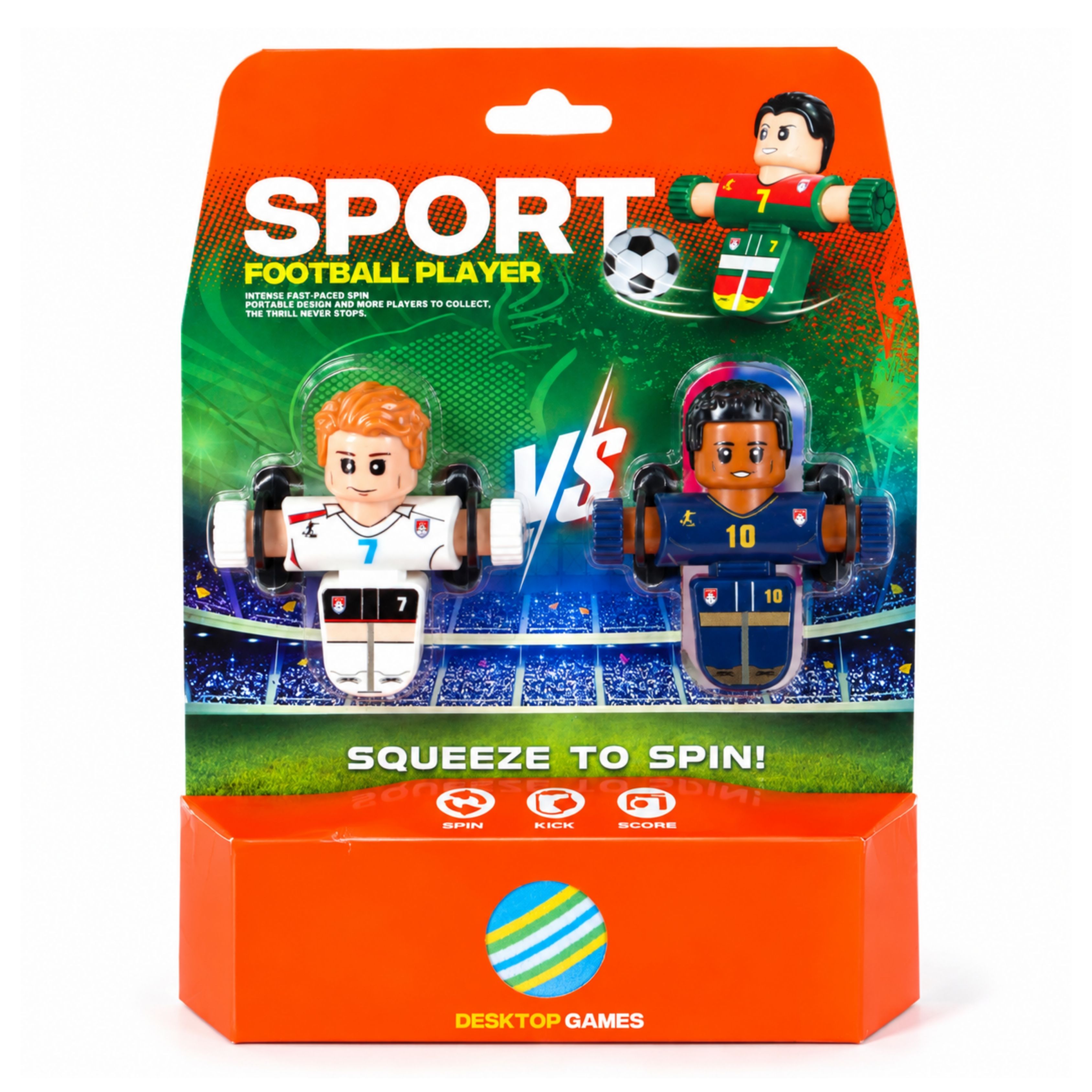S7188  SPINER JUGADORES FUTBOL  PROMOCION