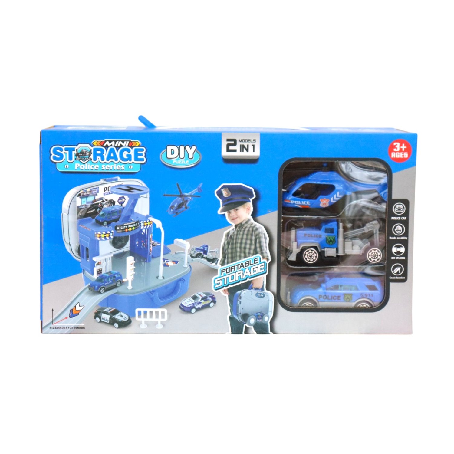 2316-1 SET POLICIA 2 EN 1