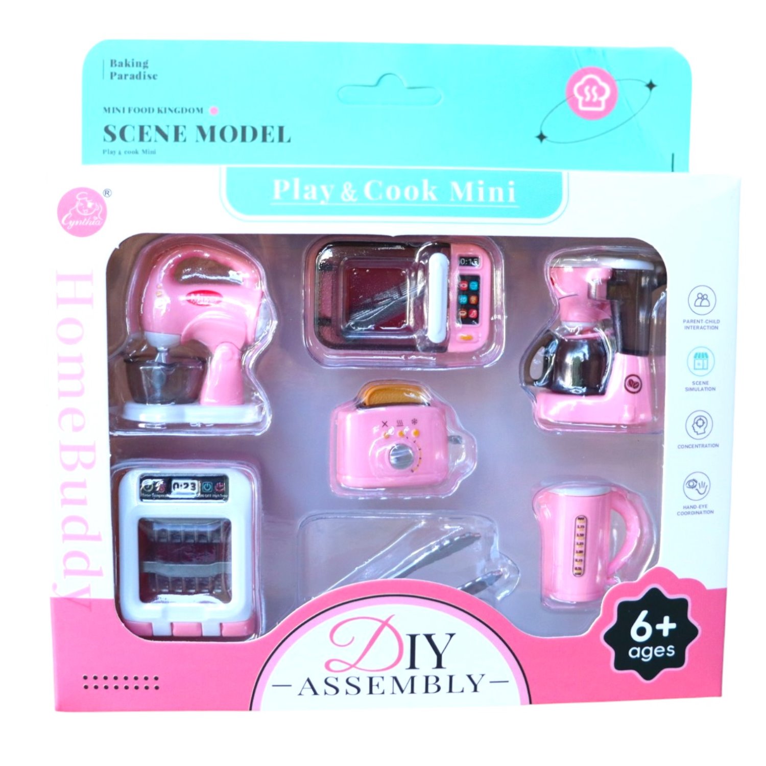 SY-2138-A ELECTRODOMESTICOS MINIATURA DIY