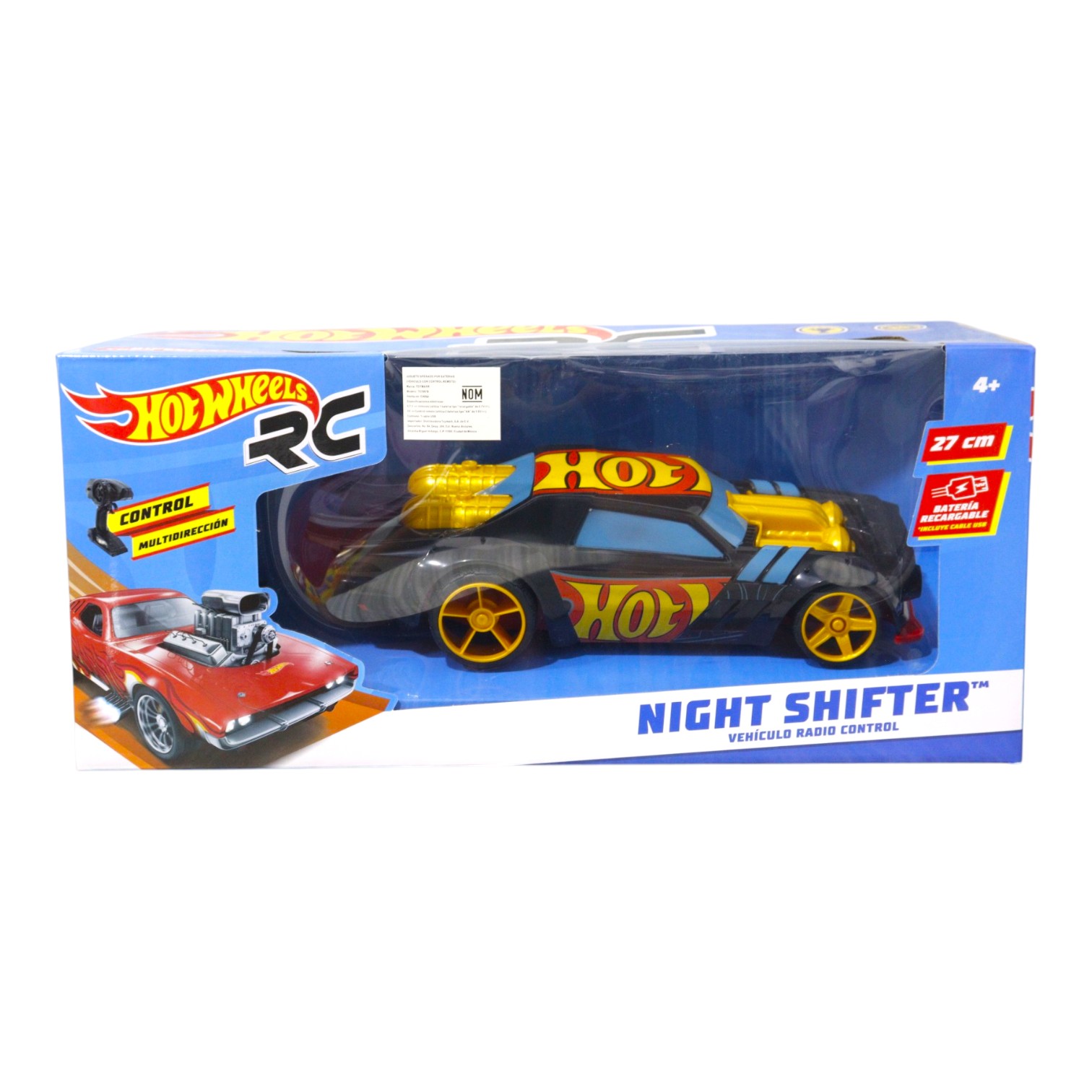 T378578 CARRO HOT WHEELS RADIO CONTROL