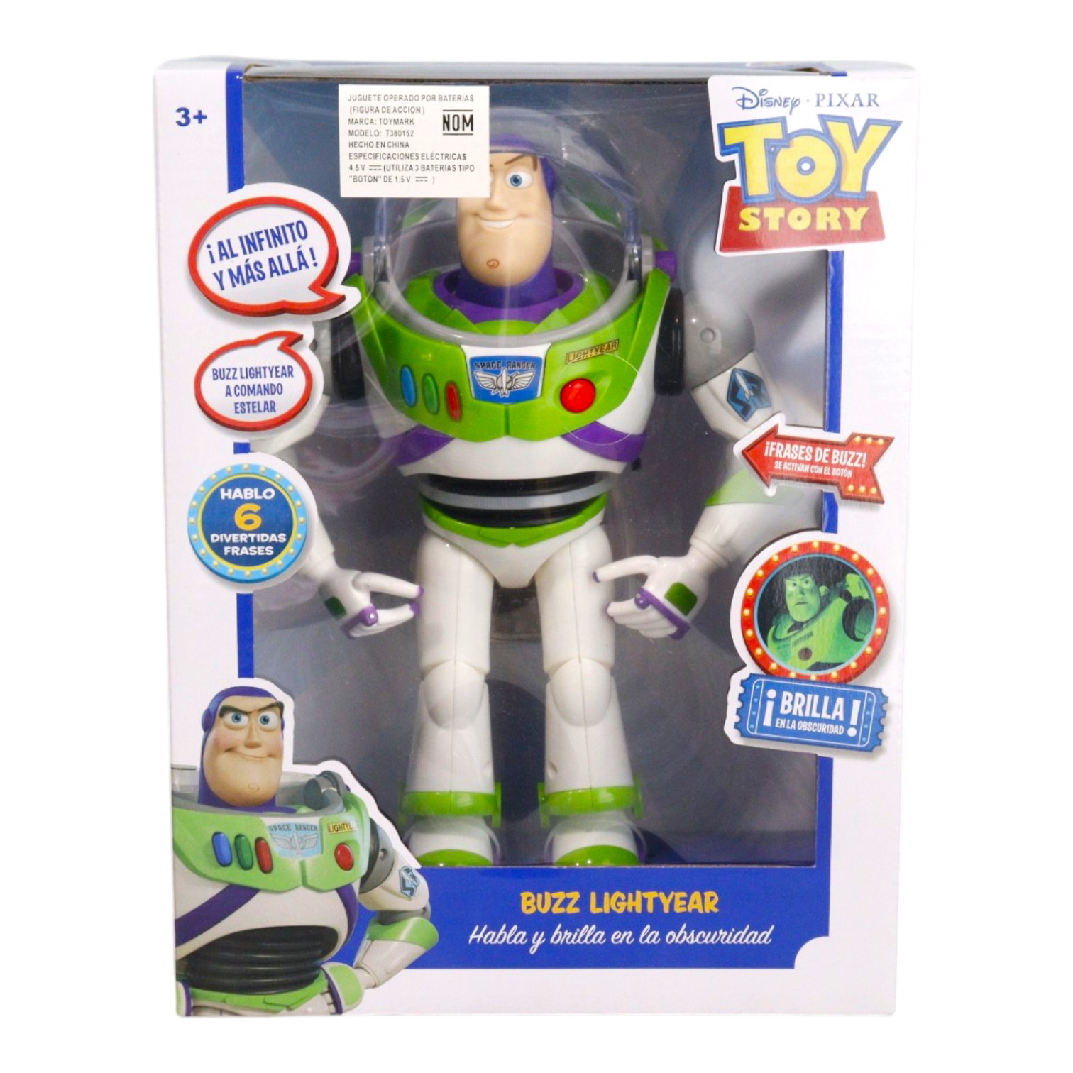 T380152 BUZZ FRASES DIVERTIDAS 25 CM
