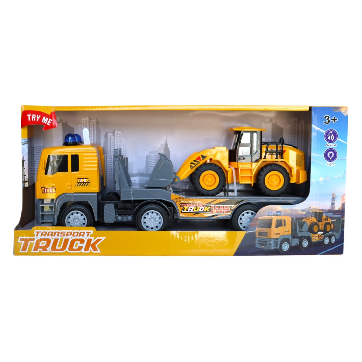 661-031 TRAILER CON TRASCABO LUZ Y SONIDO