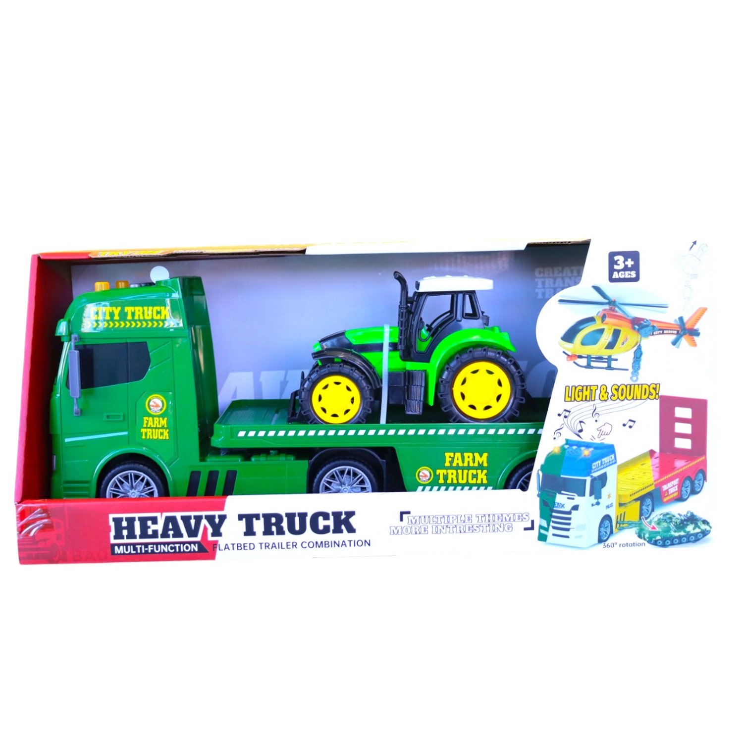 8677 TRAILER CON TRACTOR LUZ Y SONIDO