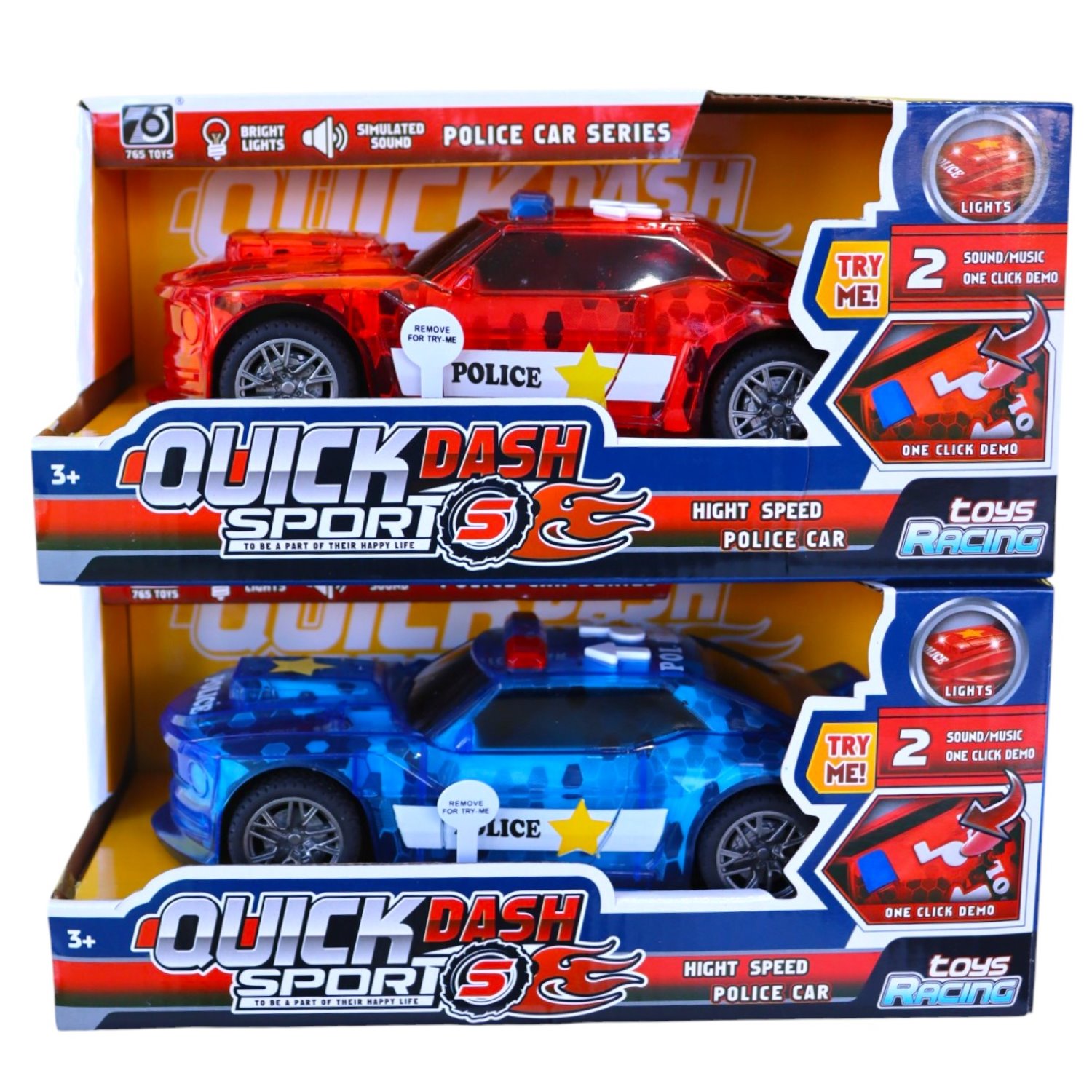 765-7 VEHICULO POLICE LUZ Y SONIDO