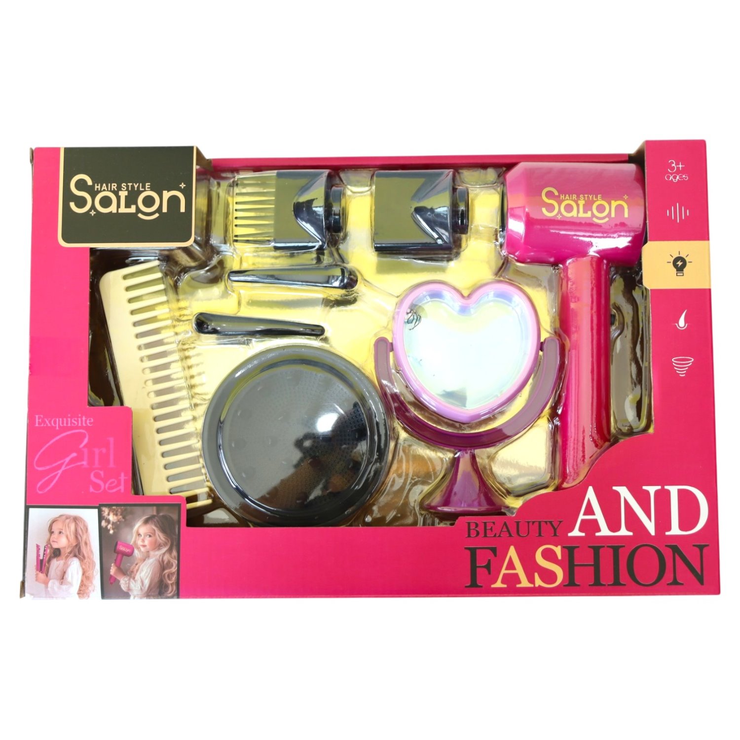 YF825A-5 HAIR STYLE SALON CON SECADORA
